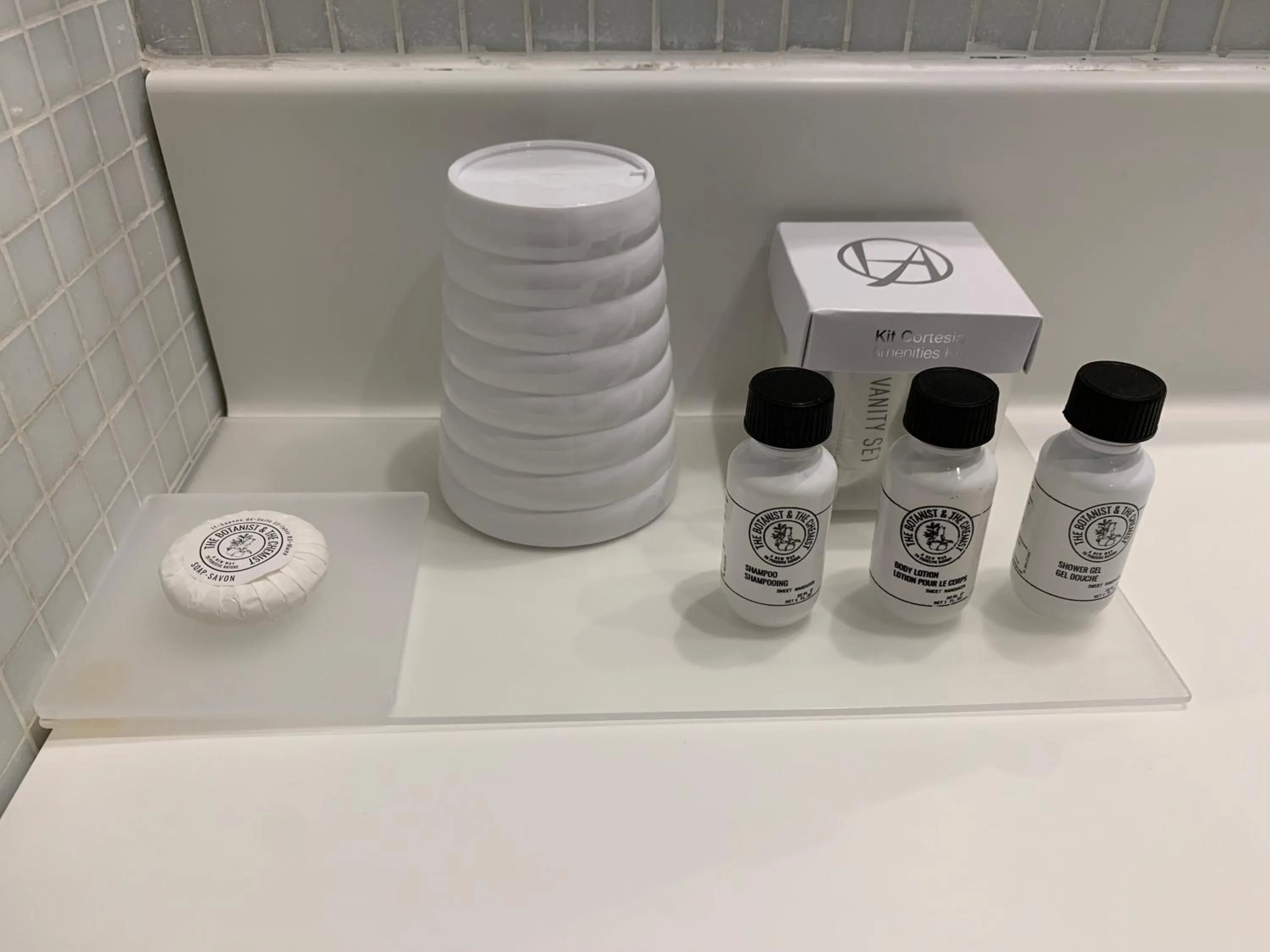 Bathroom in Hotel Abitart