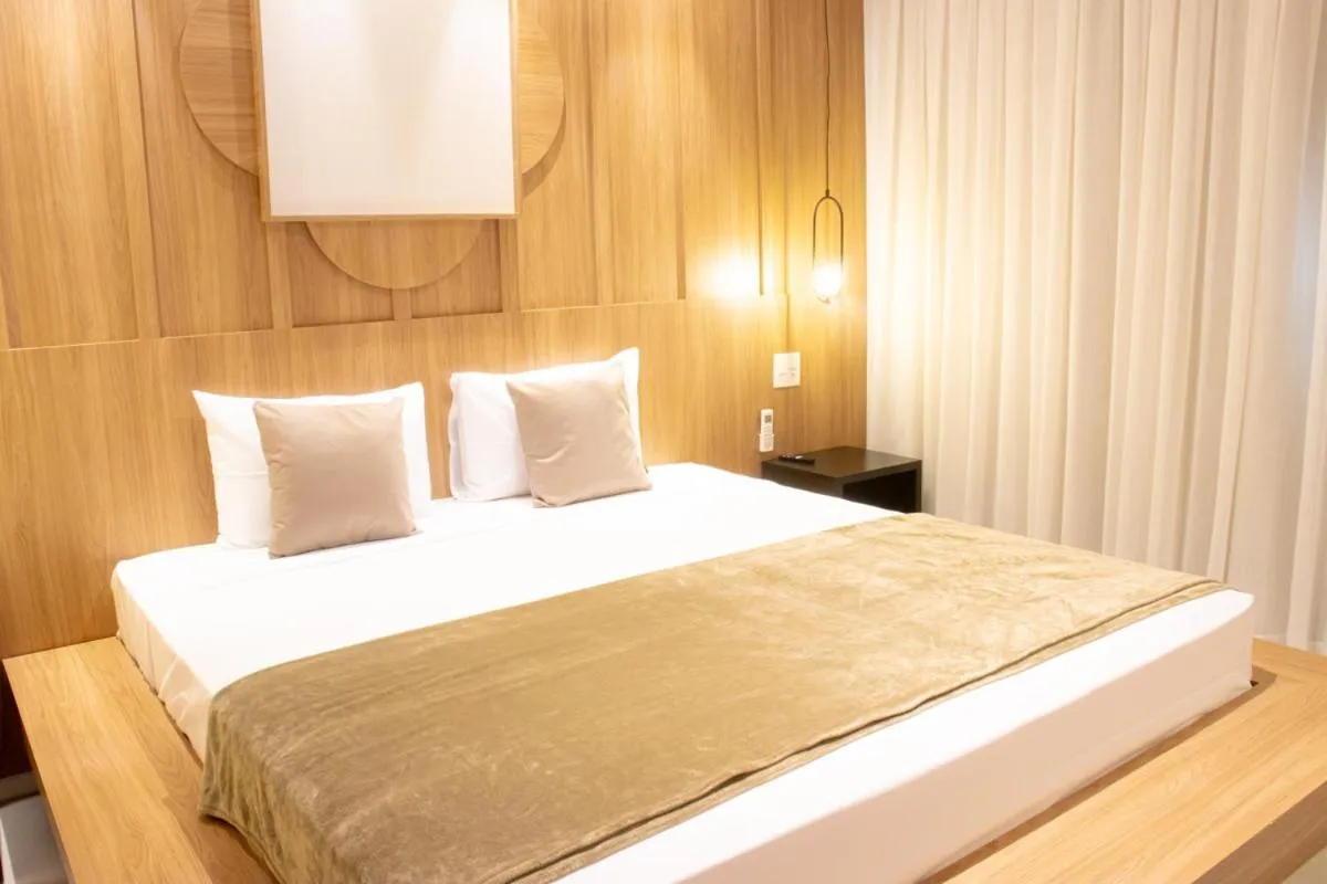 Bed in Porto das Asas Park Hotel