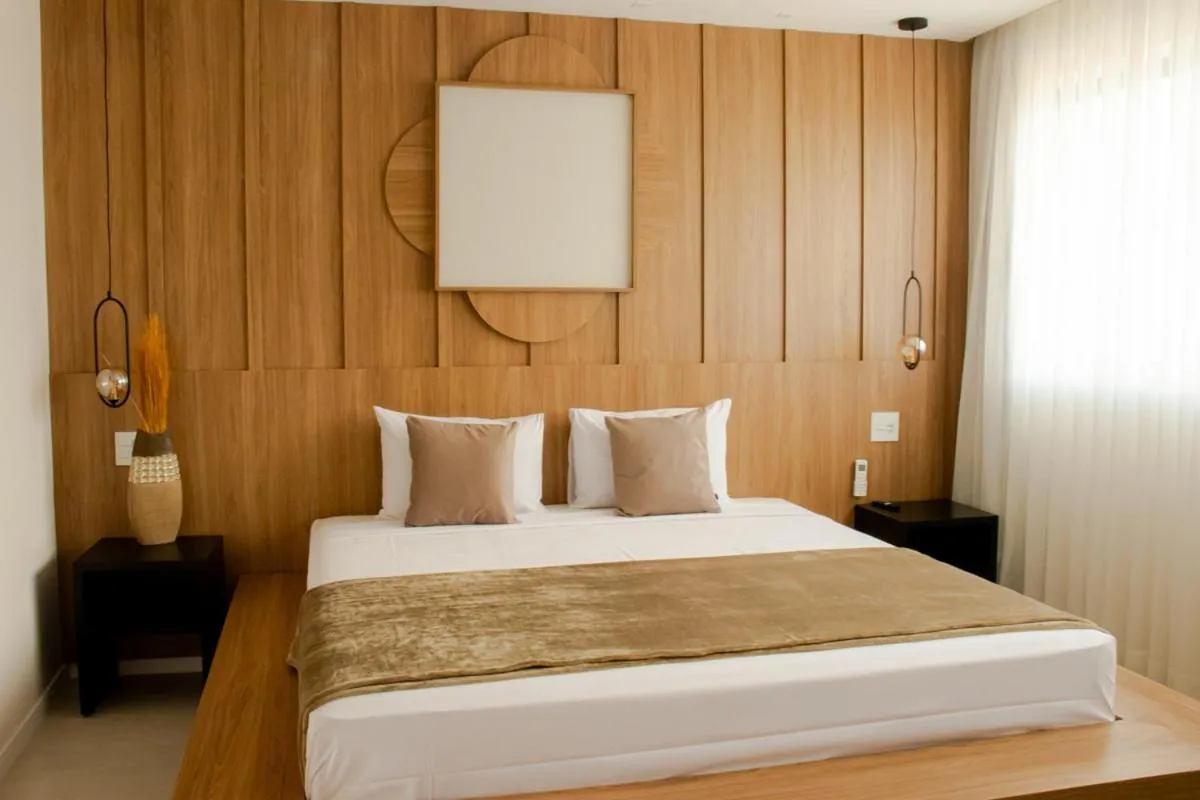 Bed in Porto das Asas Park Hotel