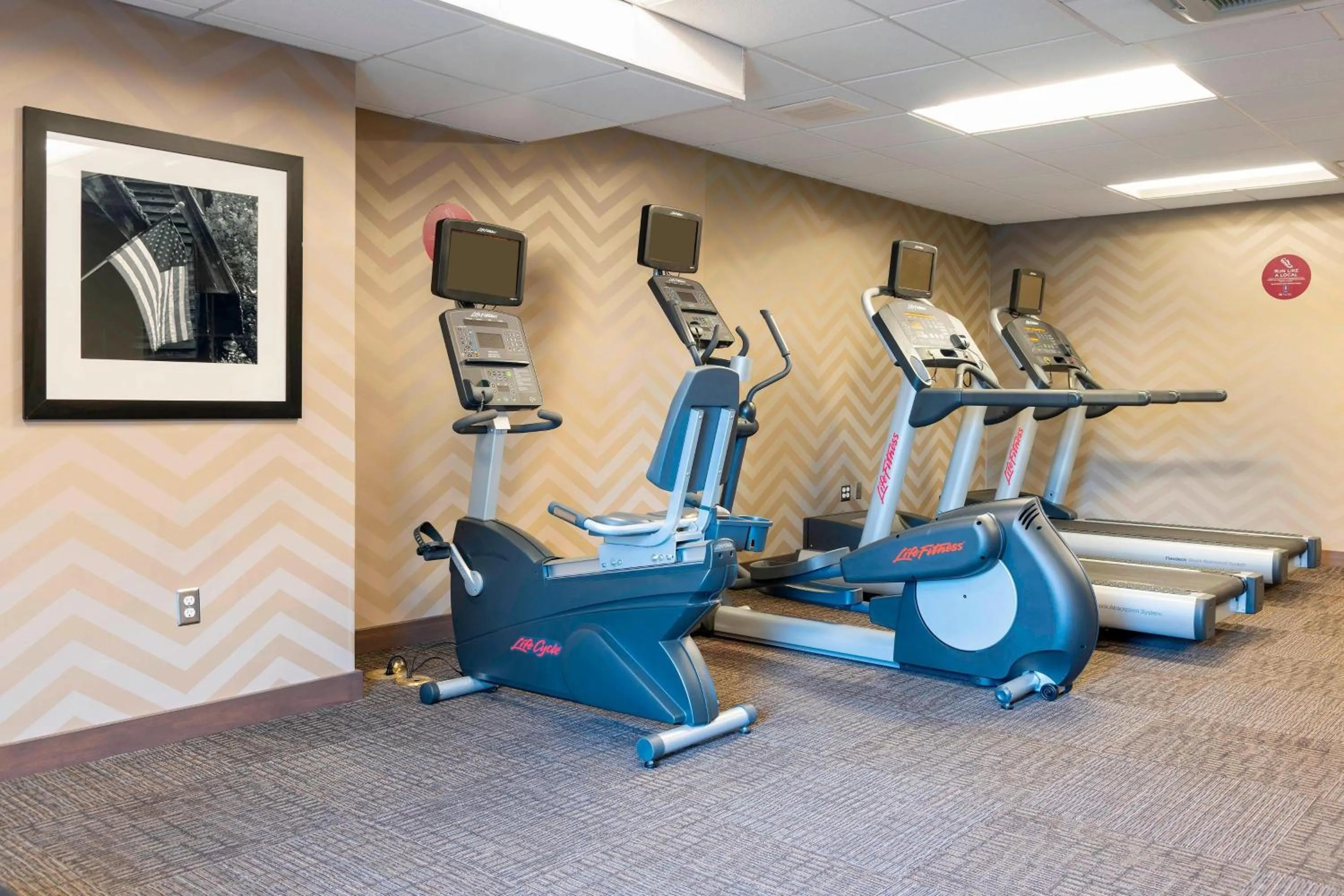 Fitness centre/facilities in Residence Inn by Marriott Akron South/Green
