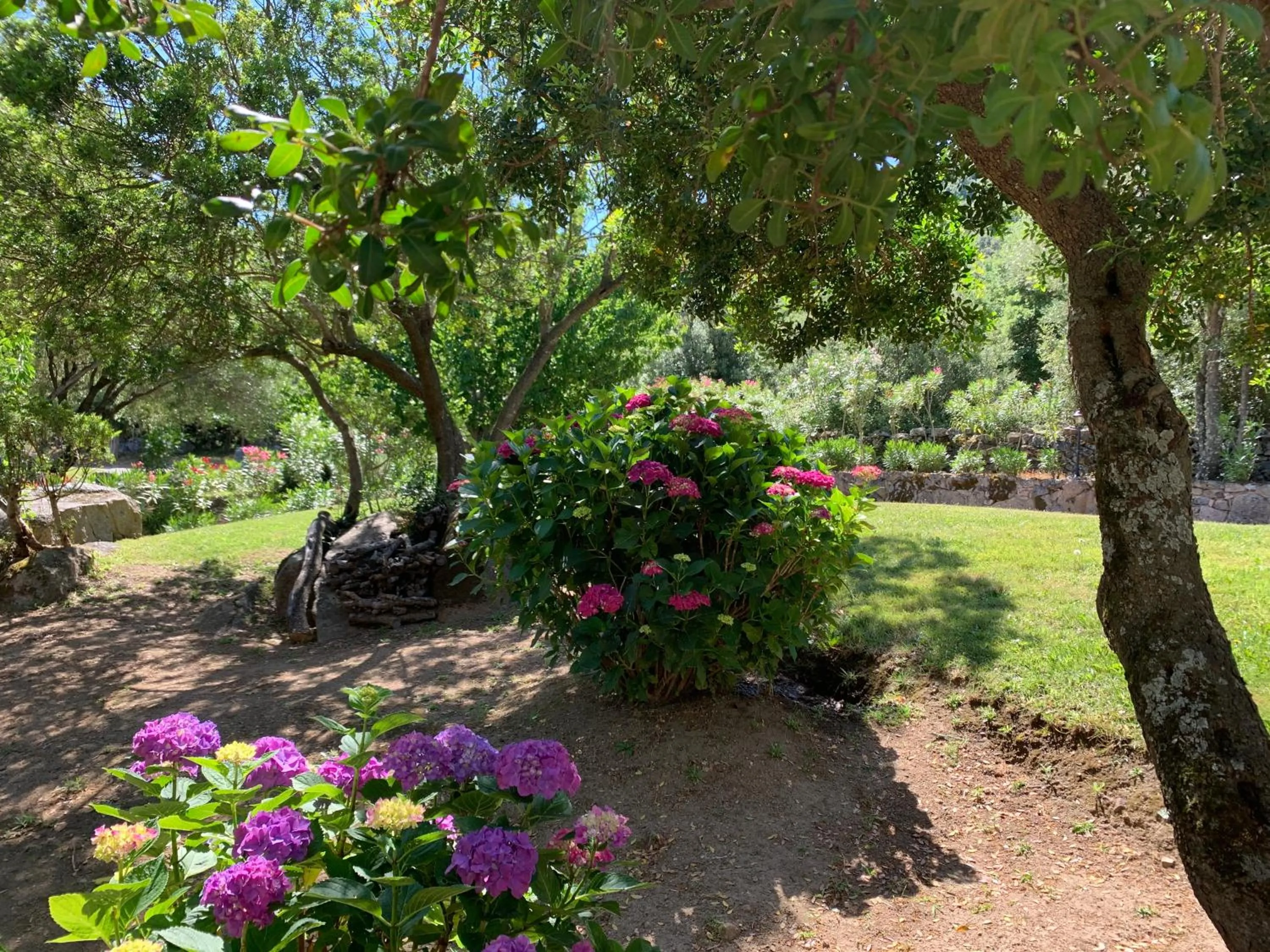 Garden in Hotel Valkarana Country Relais
