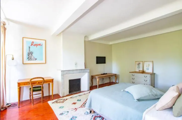 Bedroom, Bed in Maison Sumiane