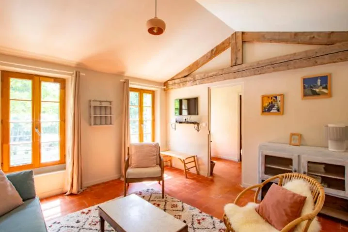 Living room in Maison Sumiane