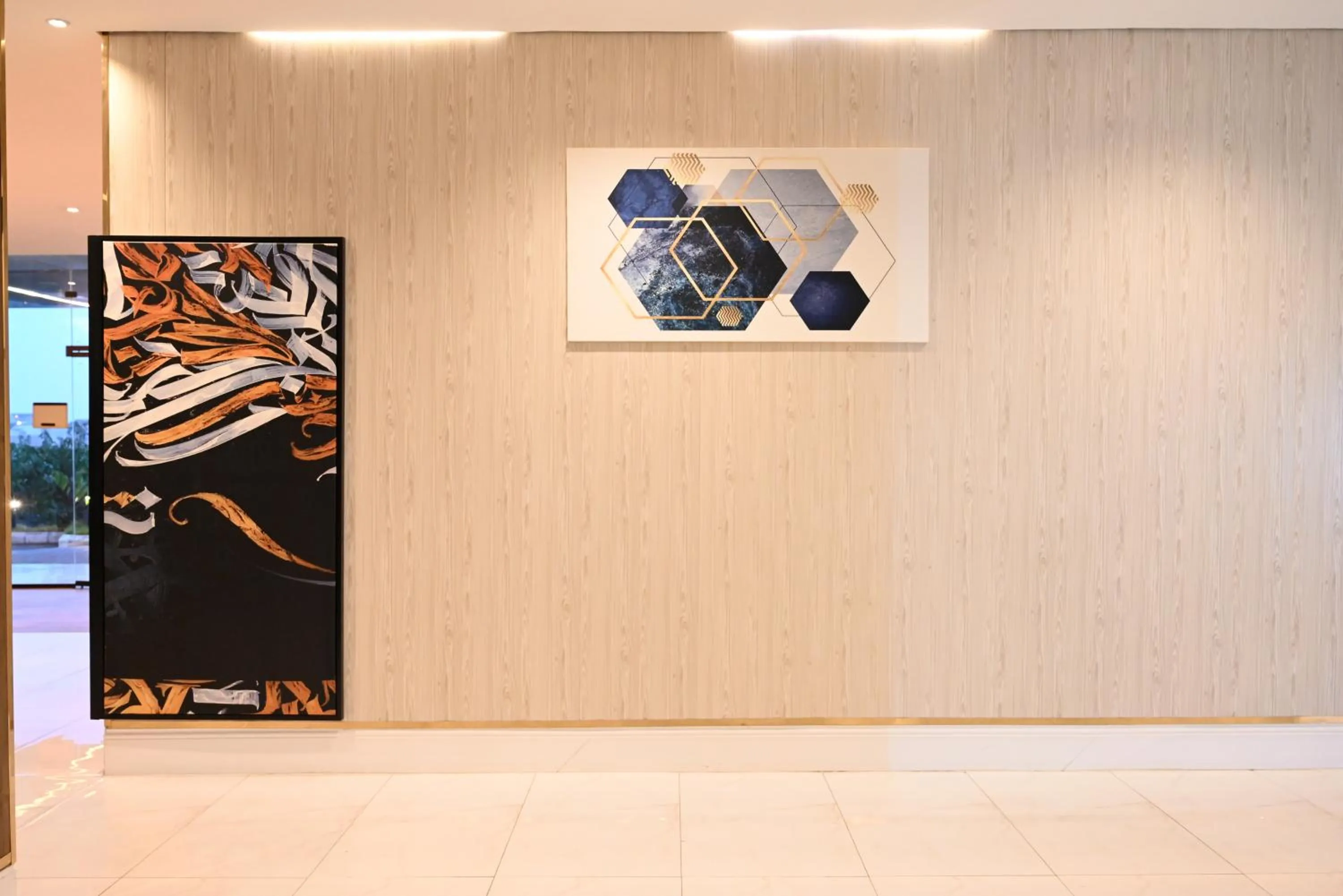 Decorative detail in Relax Palace Hotel Apartments