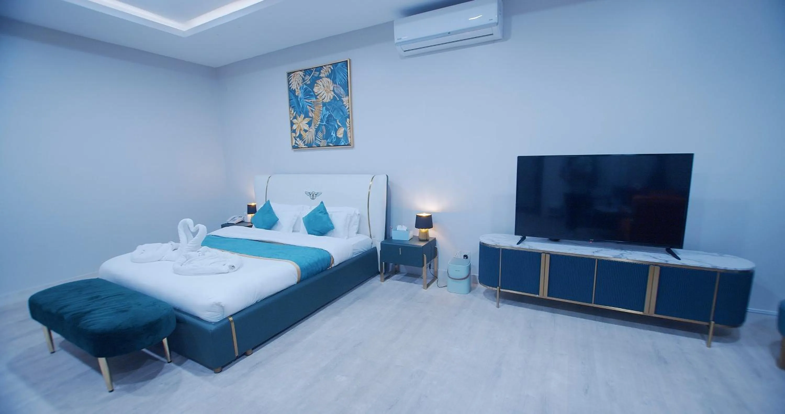 Photo of the whole room, Bed in Relax Palace Hotel Apartments