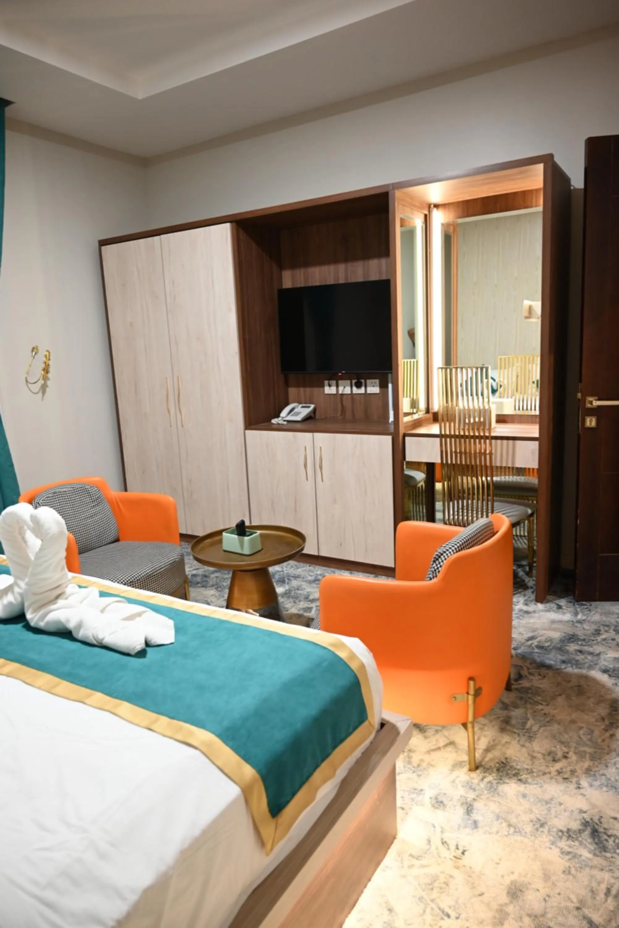 Photo of the whole room, Bed in Relax Palace Hotel Apartments