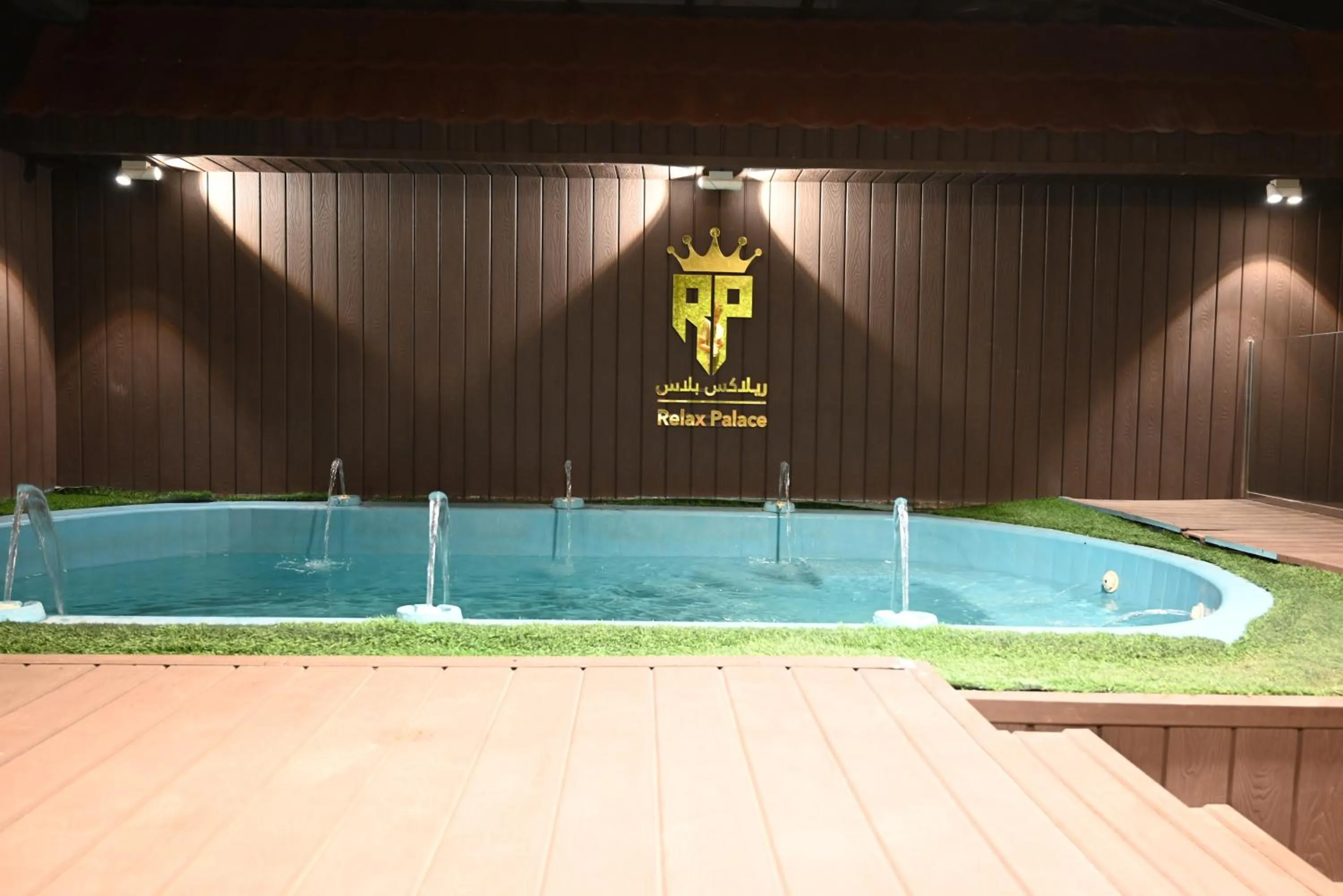 Pool view in Relax Palace Hotel Apartments