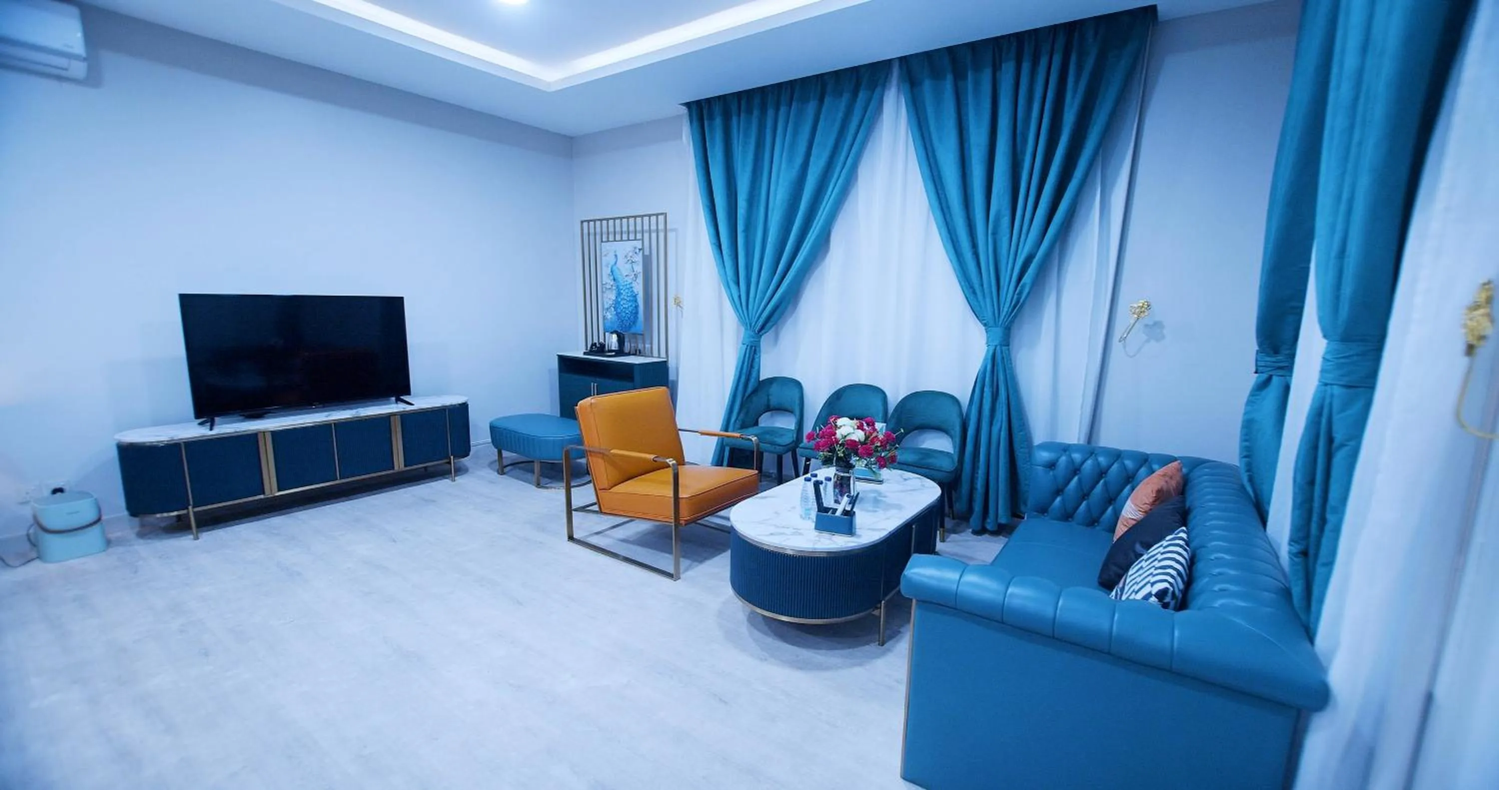 Seating area in Relax Palace Hotel Apartments