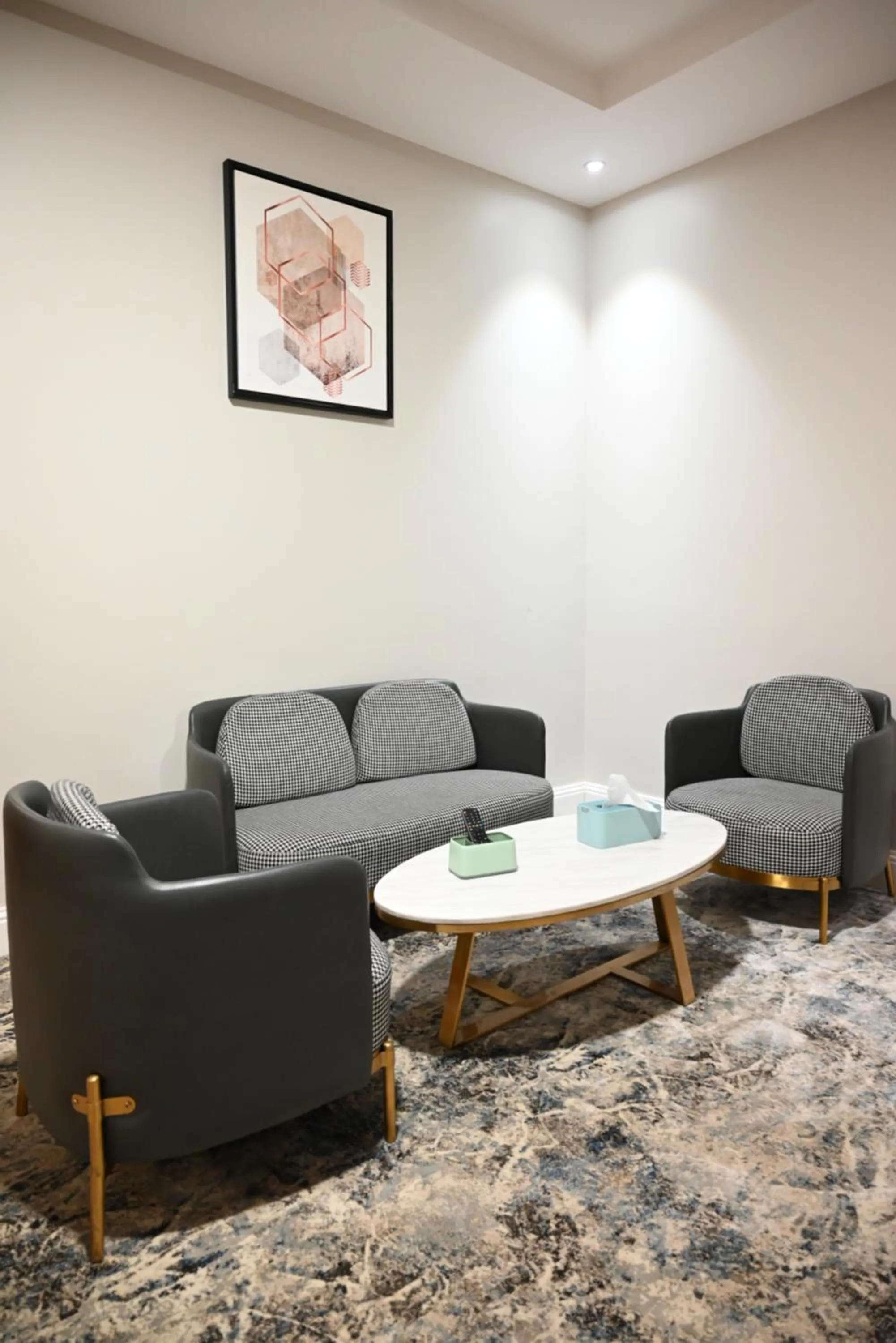 Living room in Relax Palace Hotel Apartments