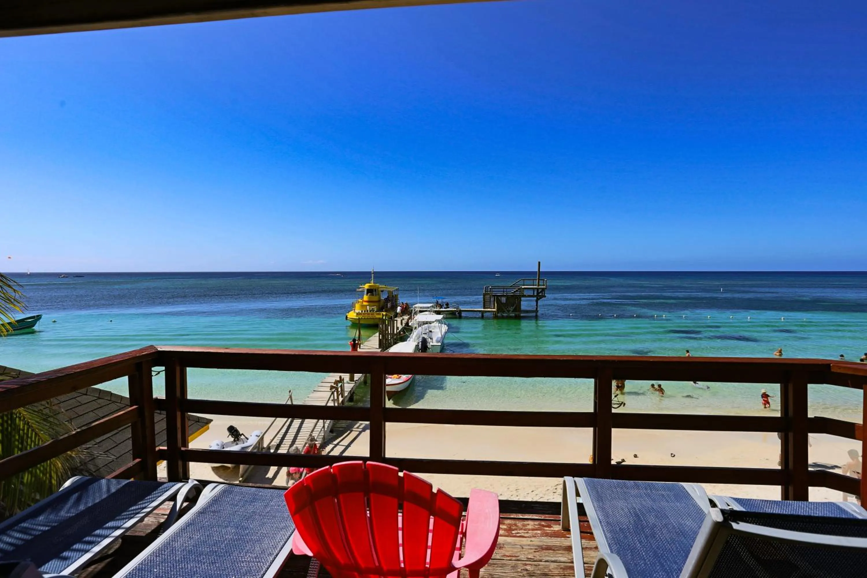 Sea view in Fosters West Bay Resort