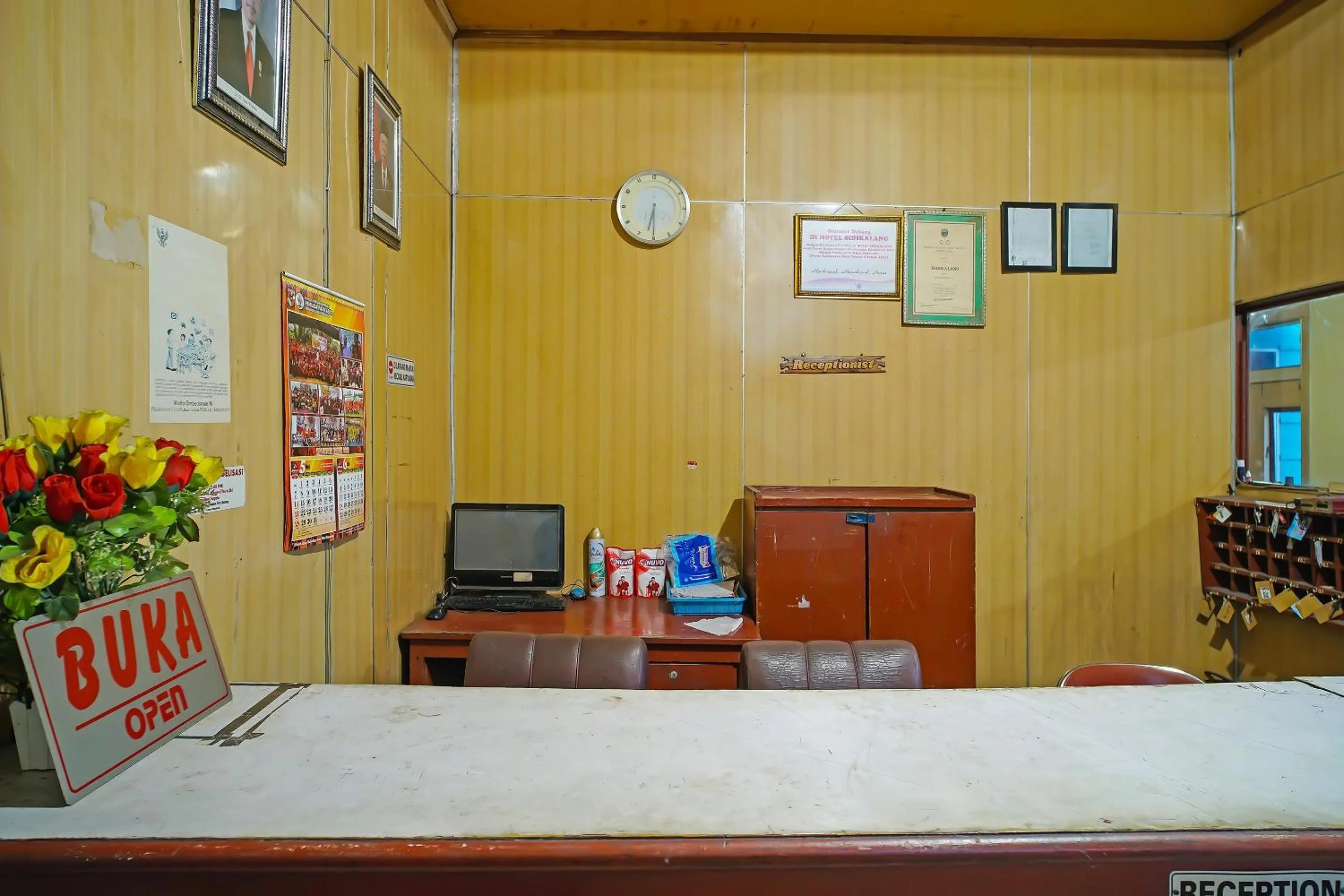 Lobby or reception in Hotel O Sidikalang Near KEJAKSAAN NEGERI DAIRI