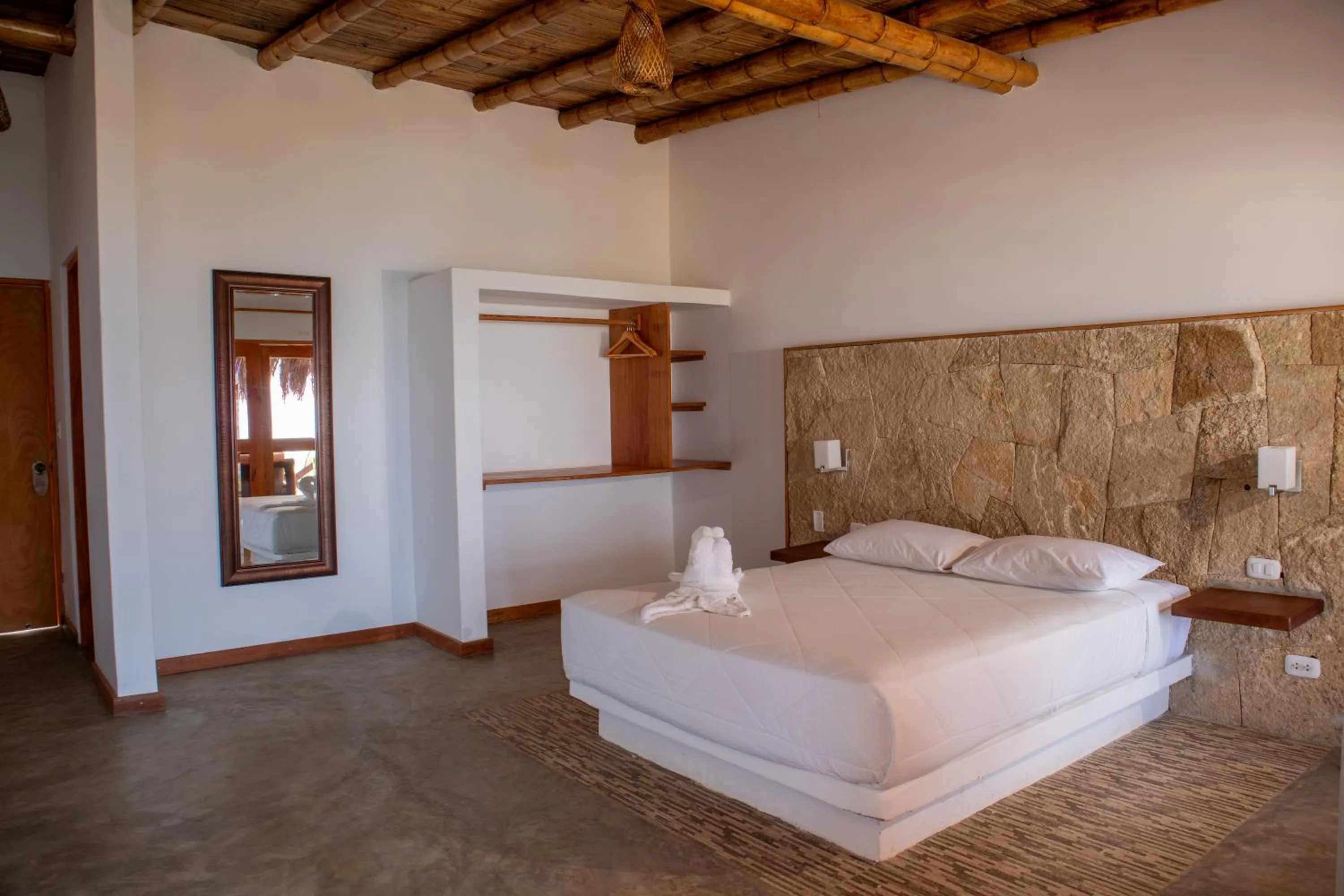 Bed in El Mirador de Vichayito