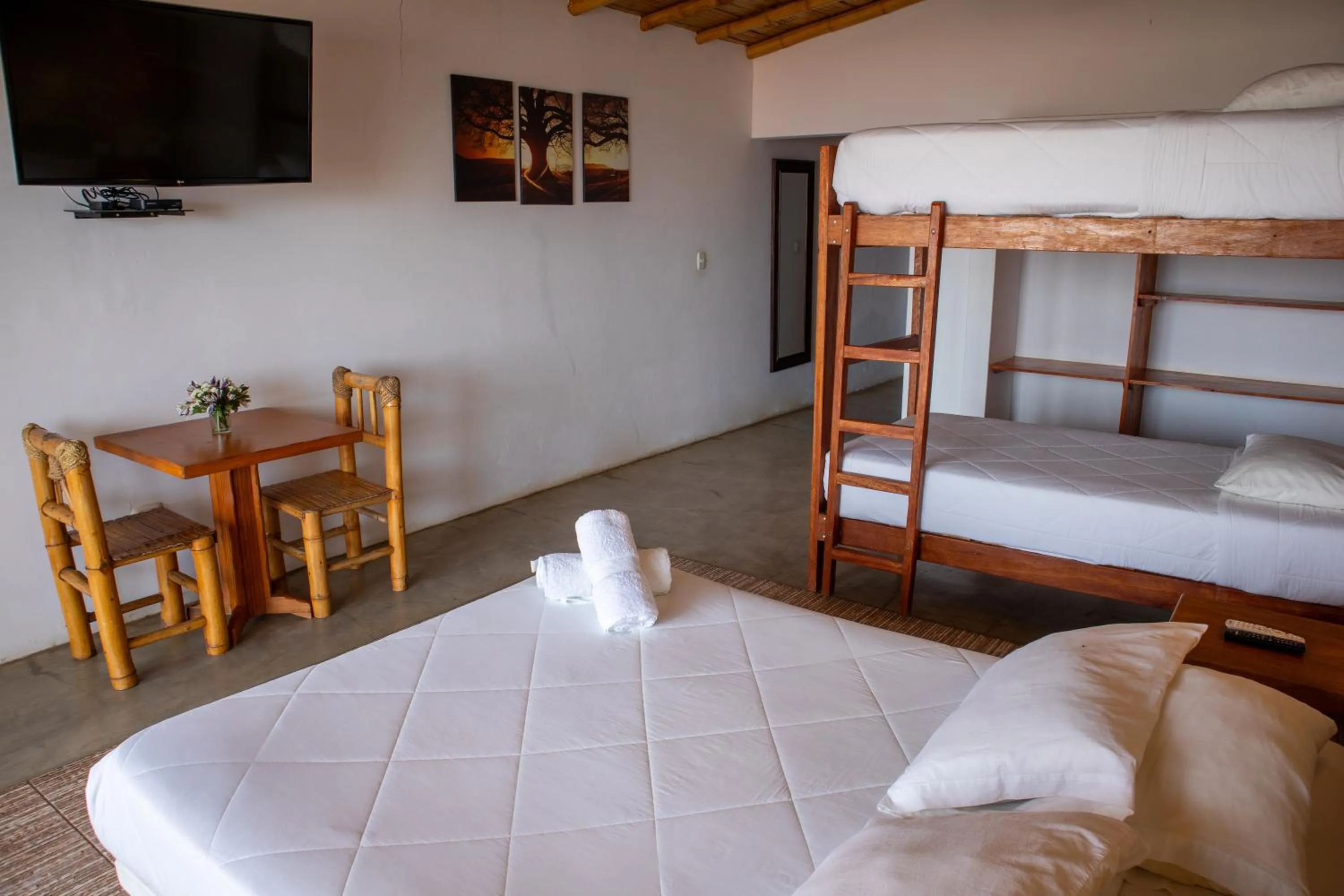 Bed in El Mirador de Vichayito