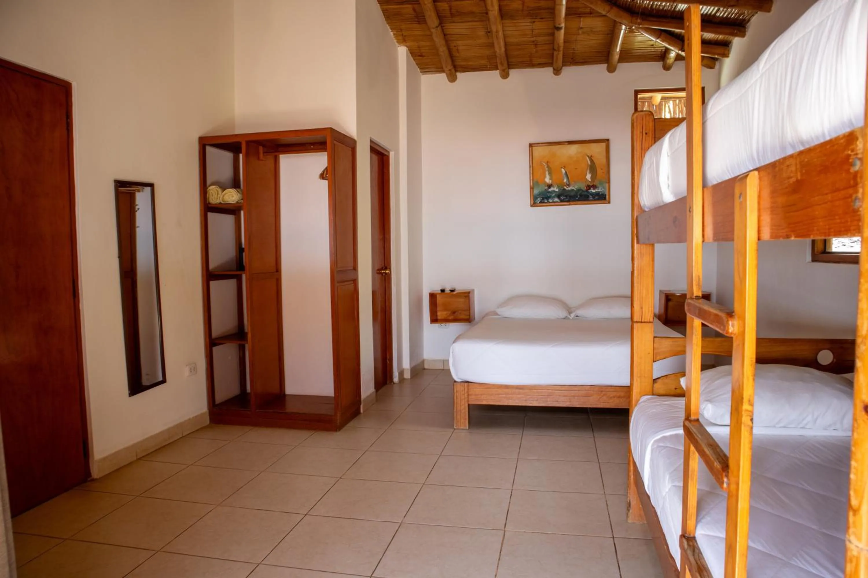 Bed in El Mirador de Vichayito