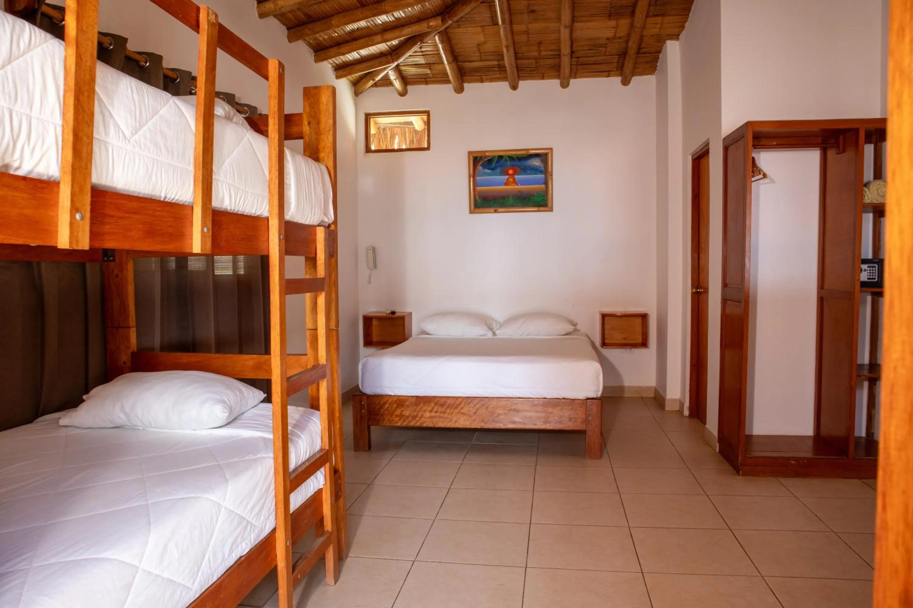 Bed in El Mirador de Vichayito