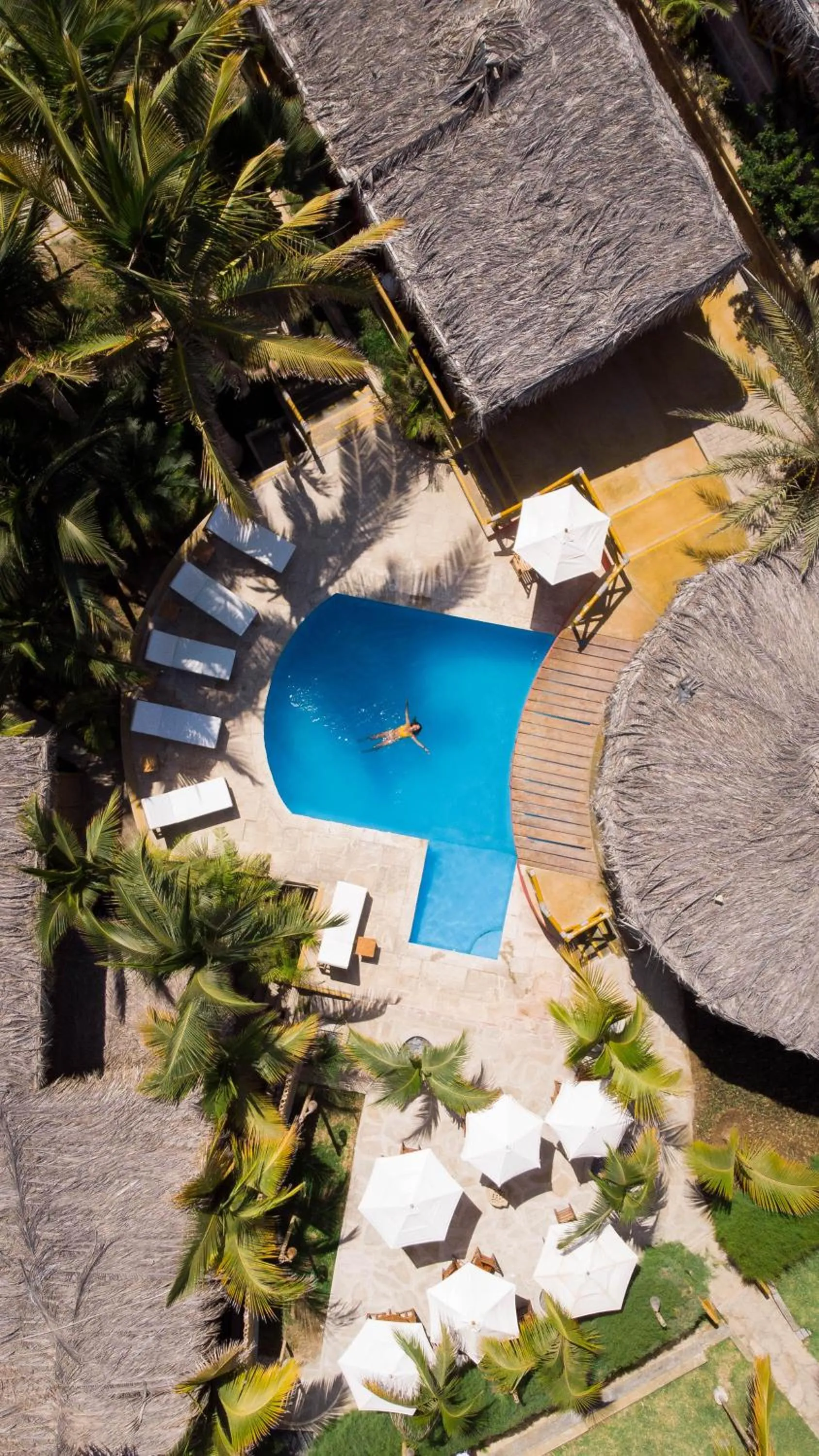 Patio in El Mirador de Vichayito