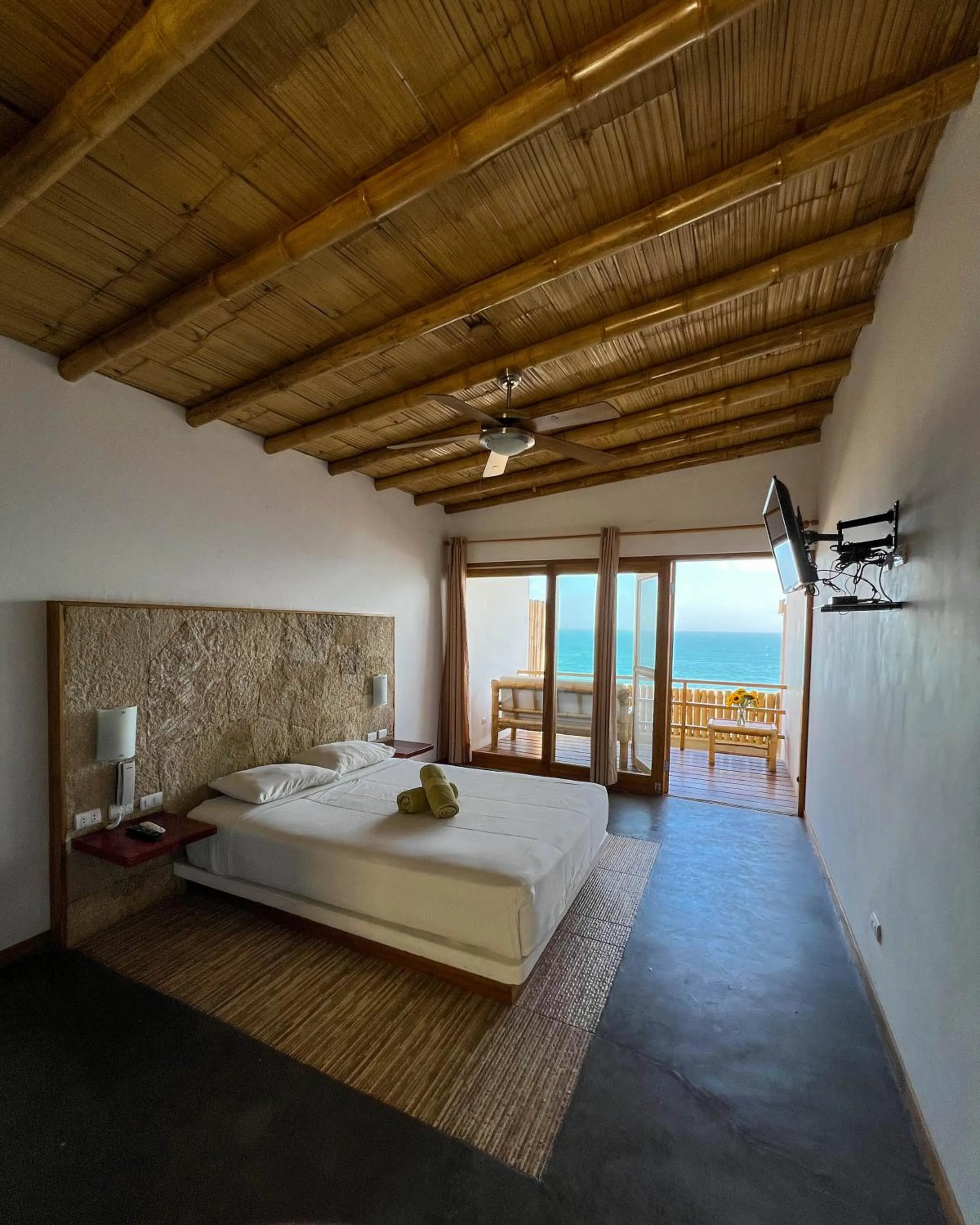 Bed in El Mirador de Vichayito