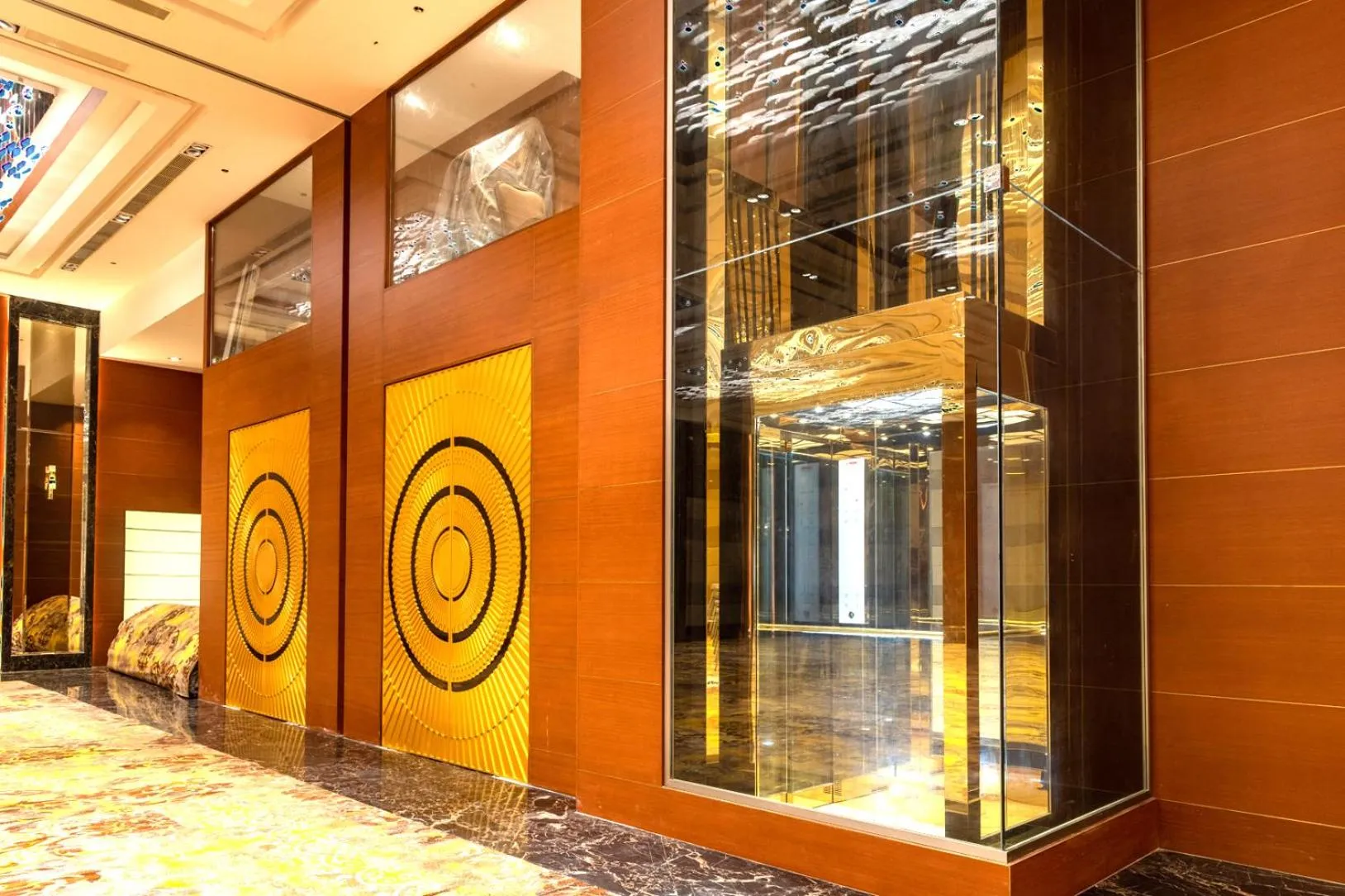 elevator in KAY-EM Spectra Hotel