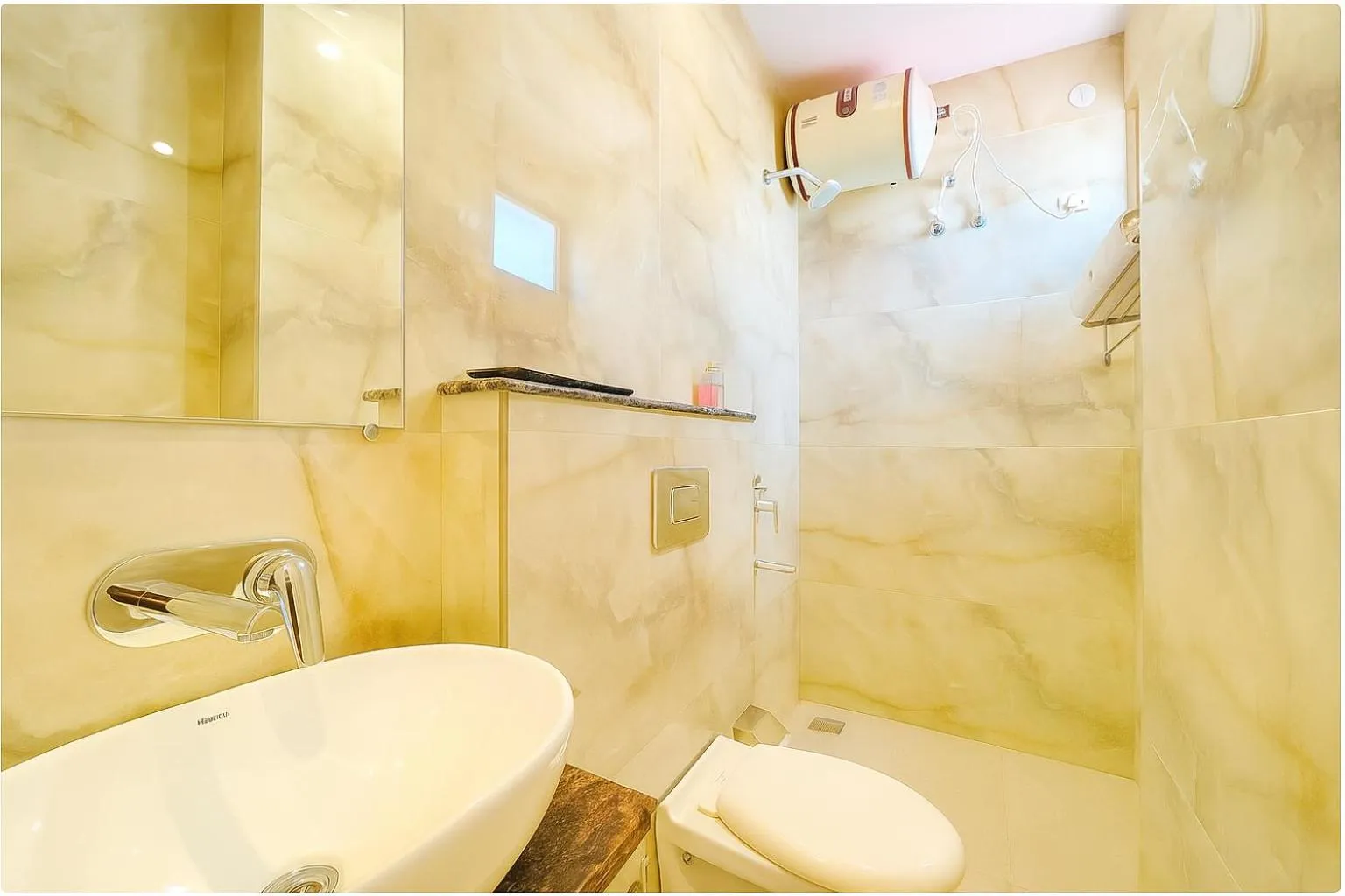 Shower in Arogyadham Wellness Retreat