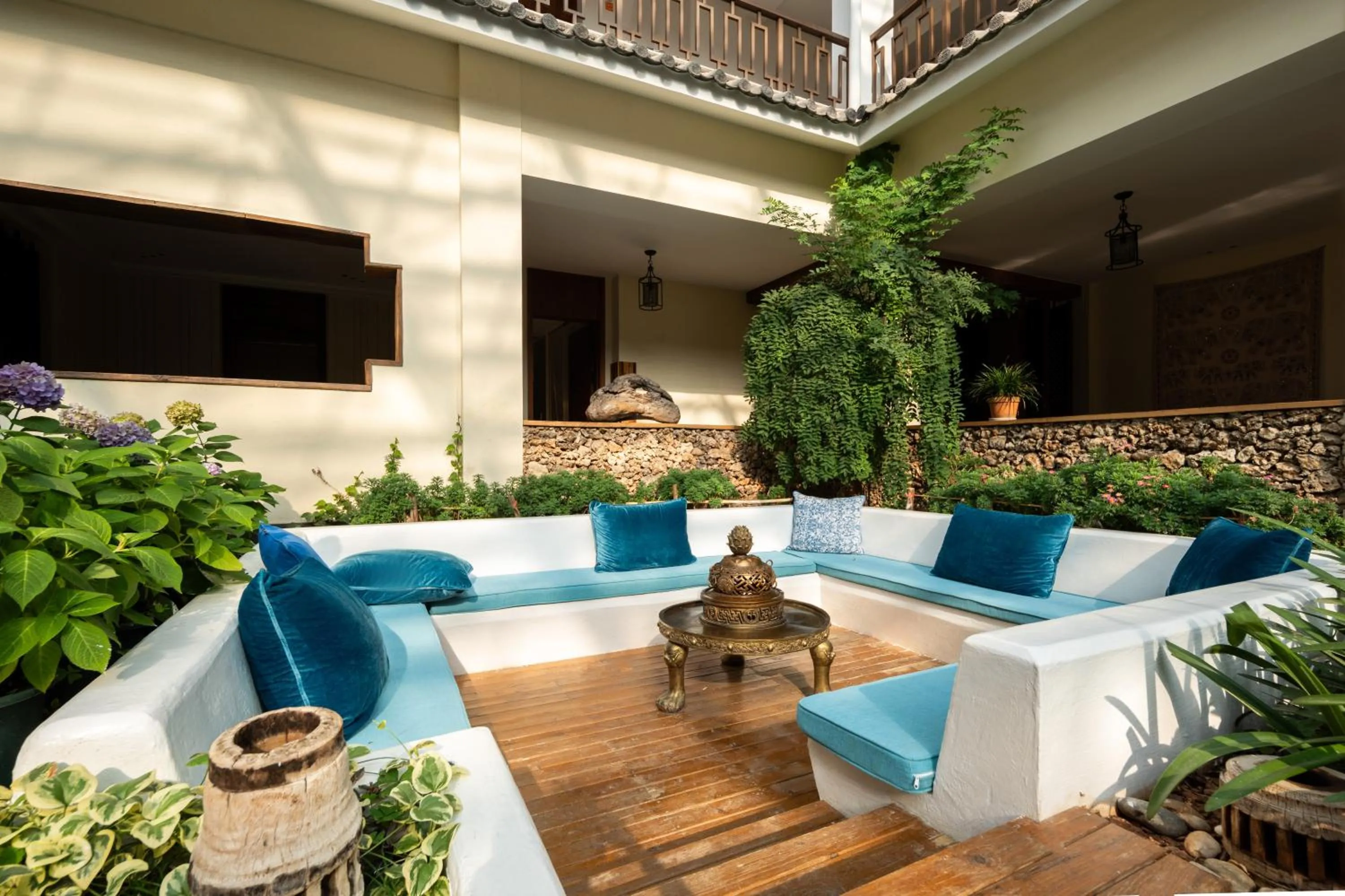 Garden in Huama SSAW Hotel Lijiang