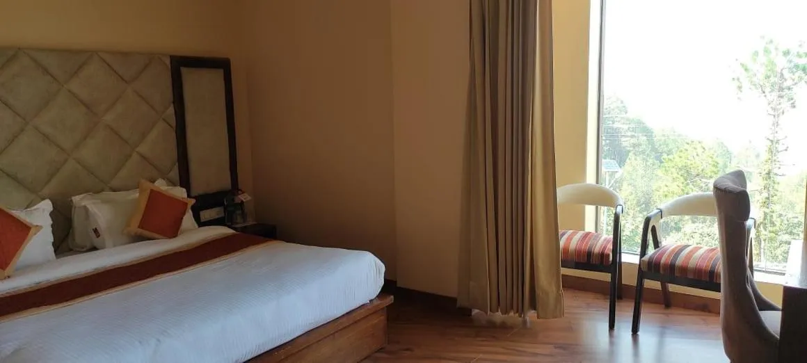 Bed in Mastiff Hotel, Dalhousie