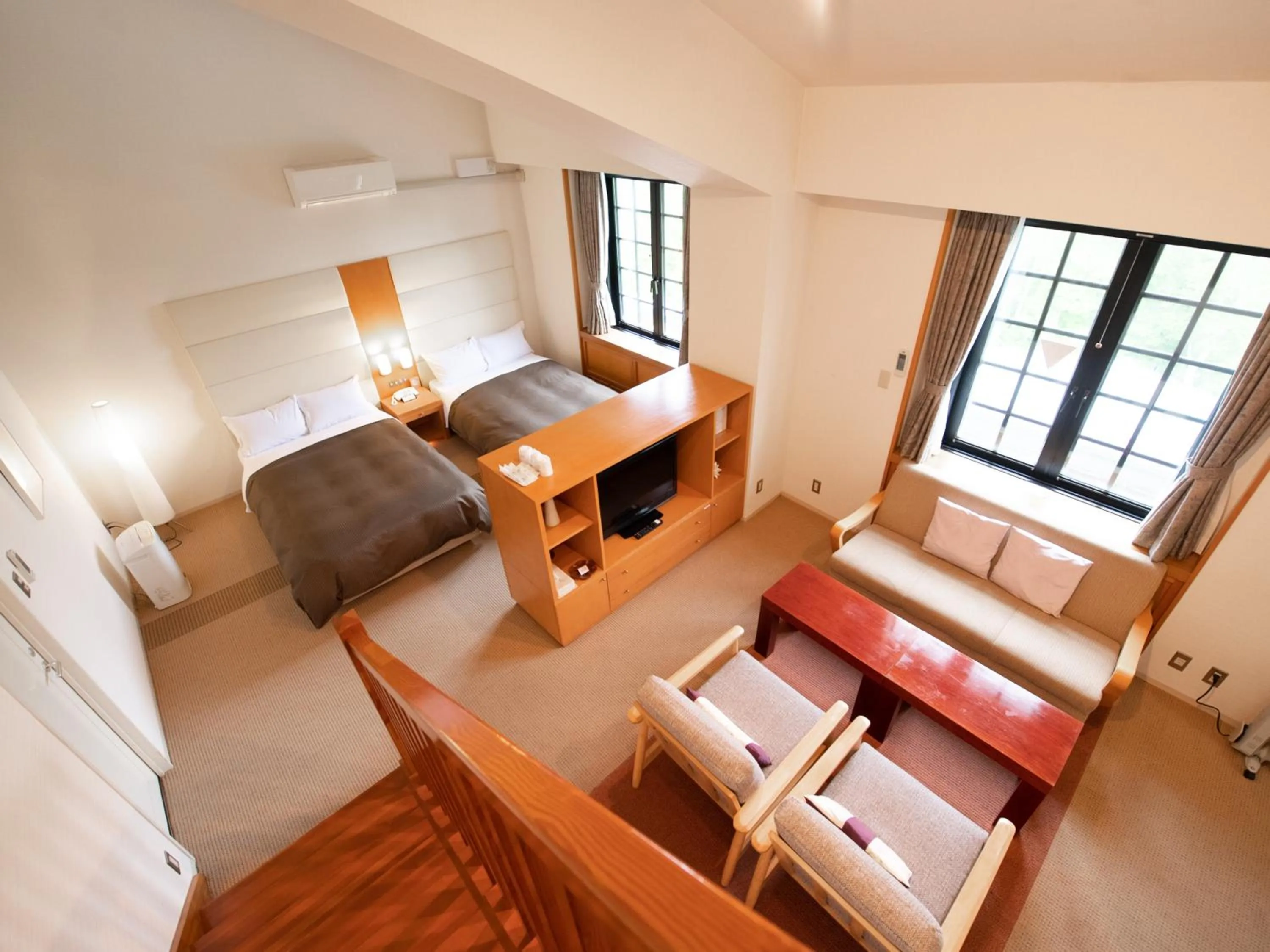 Bed in Tabist Hotel Colosseum Inn Tateshina