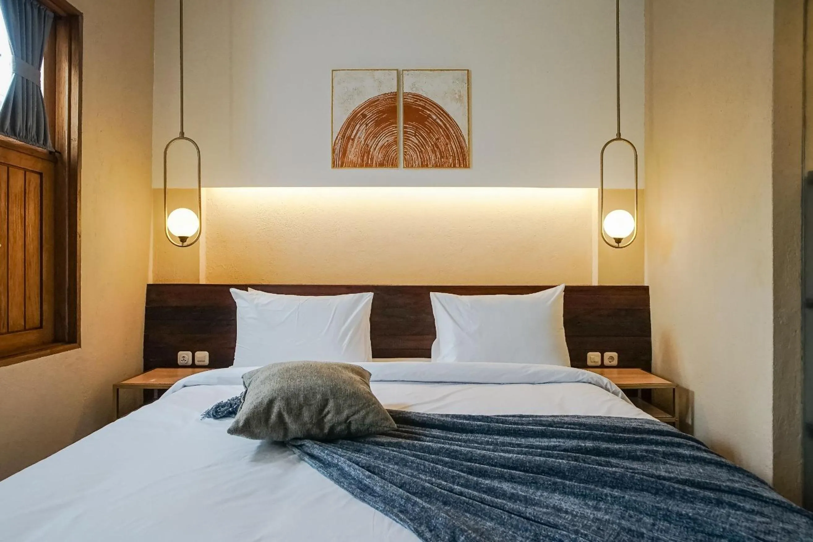 Bed in Tanaga CoLiving