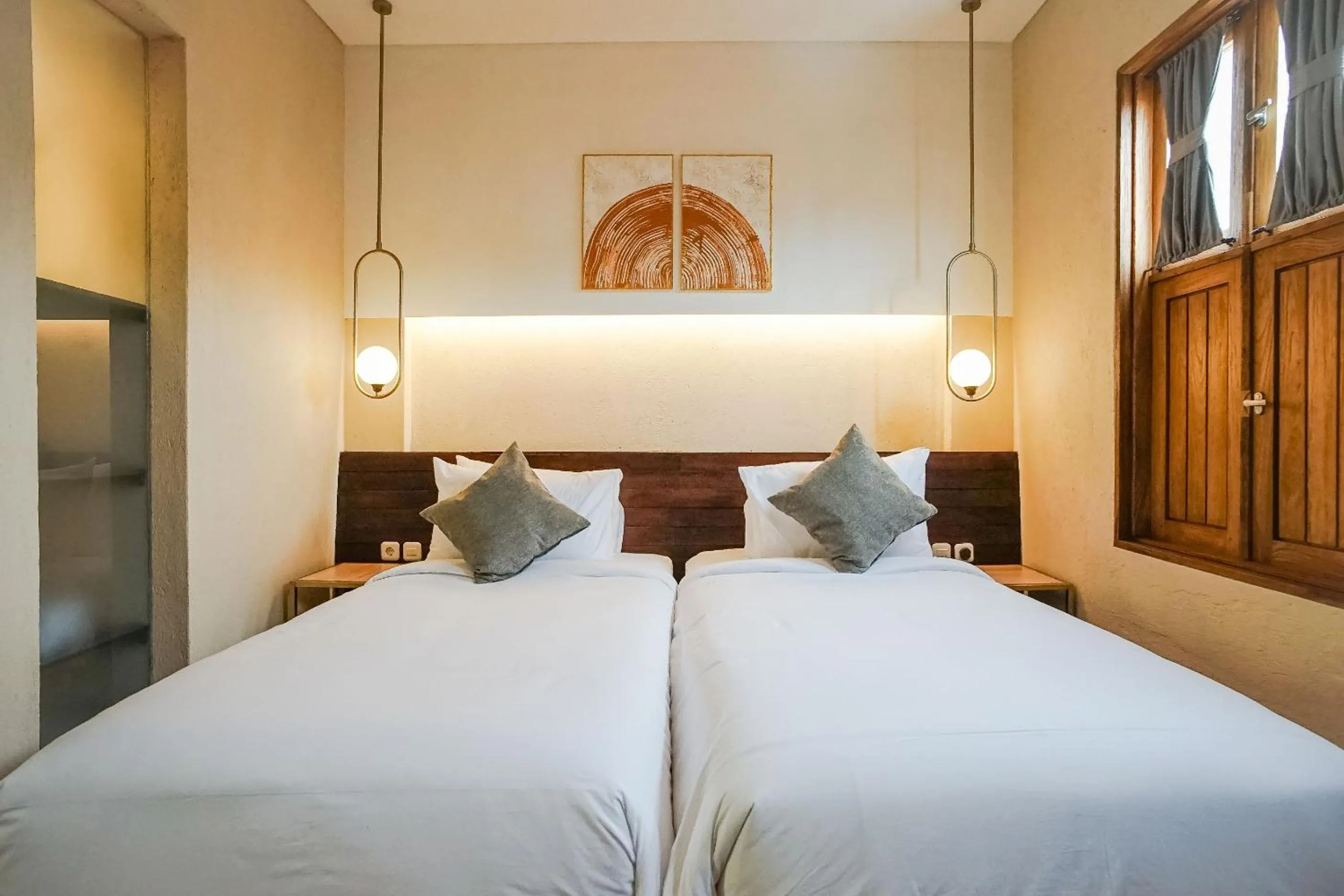 Bed in Tanaga CoLiving