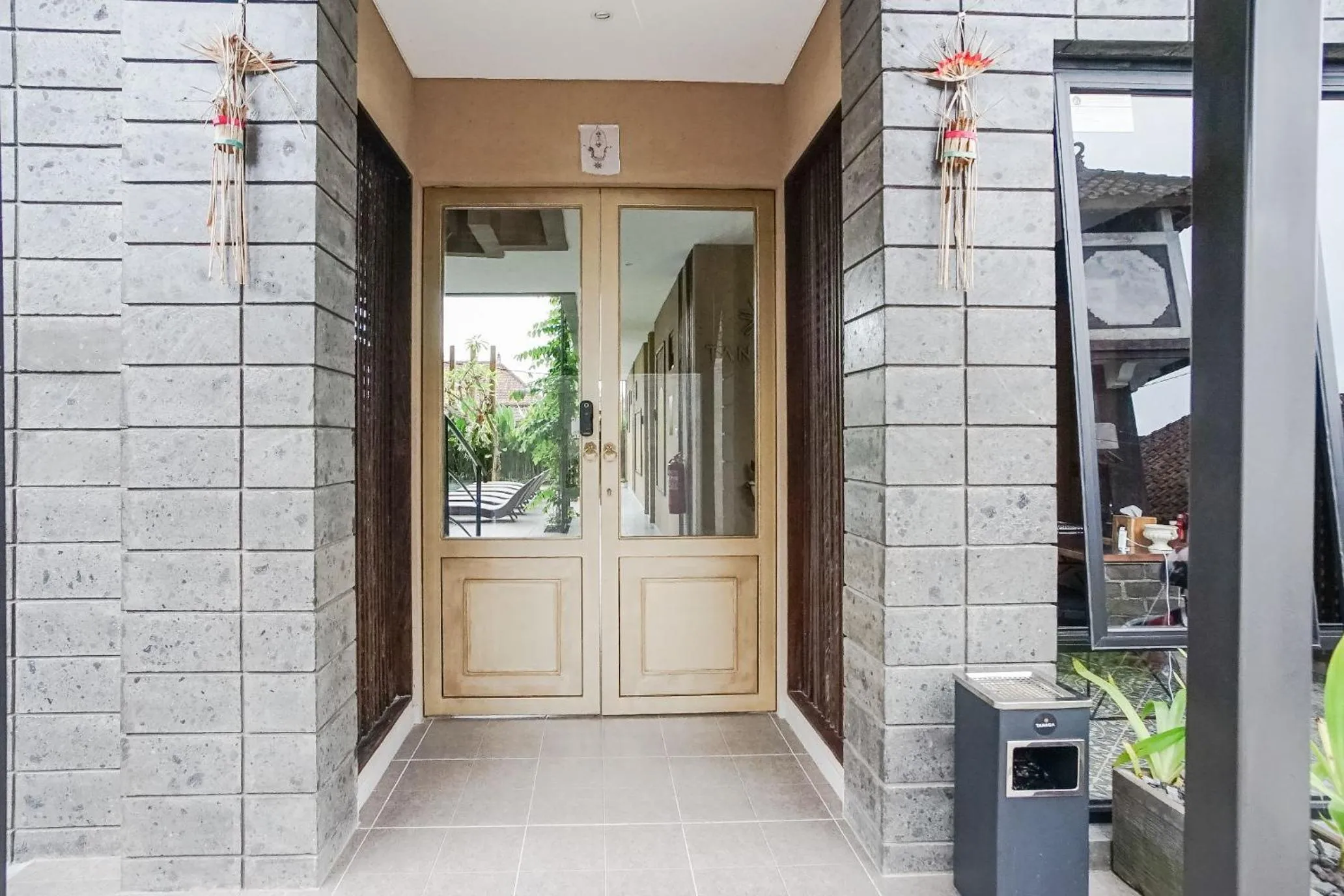 Facade/entrance in Tanaga CoLiving