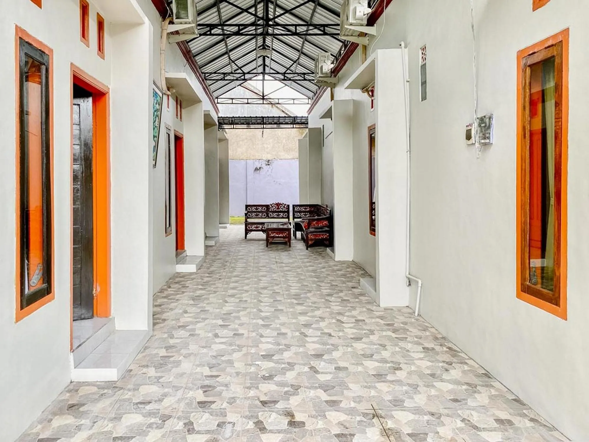 Facade/entrance in Griya Asri Syariah Mitra RedDoorz