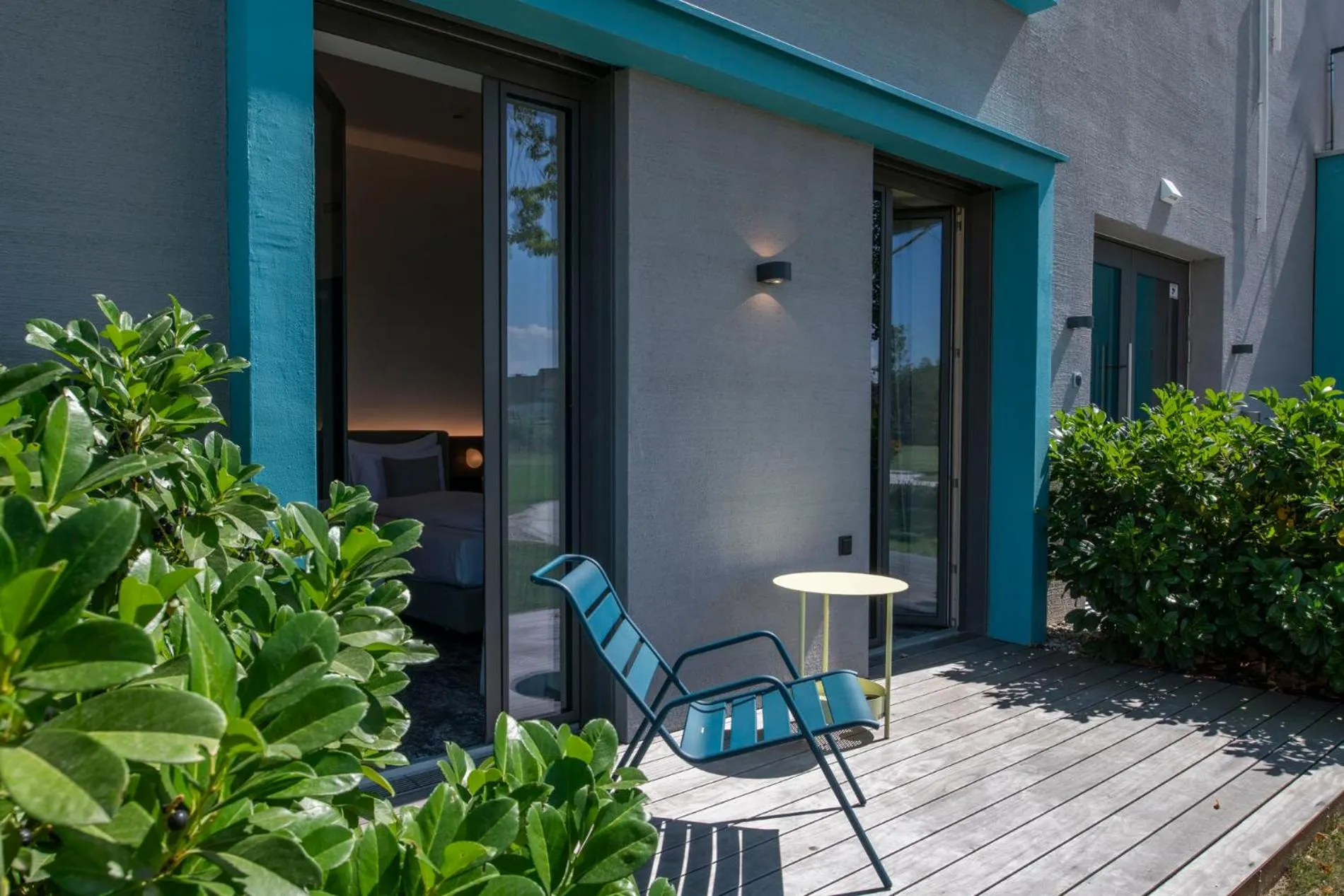 Garden in Hotel Le Parc