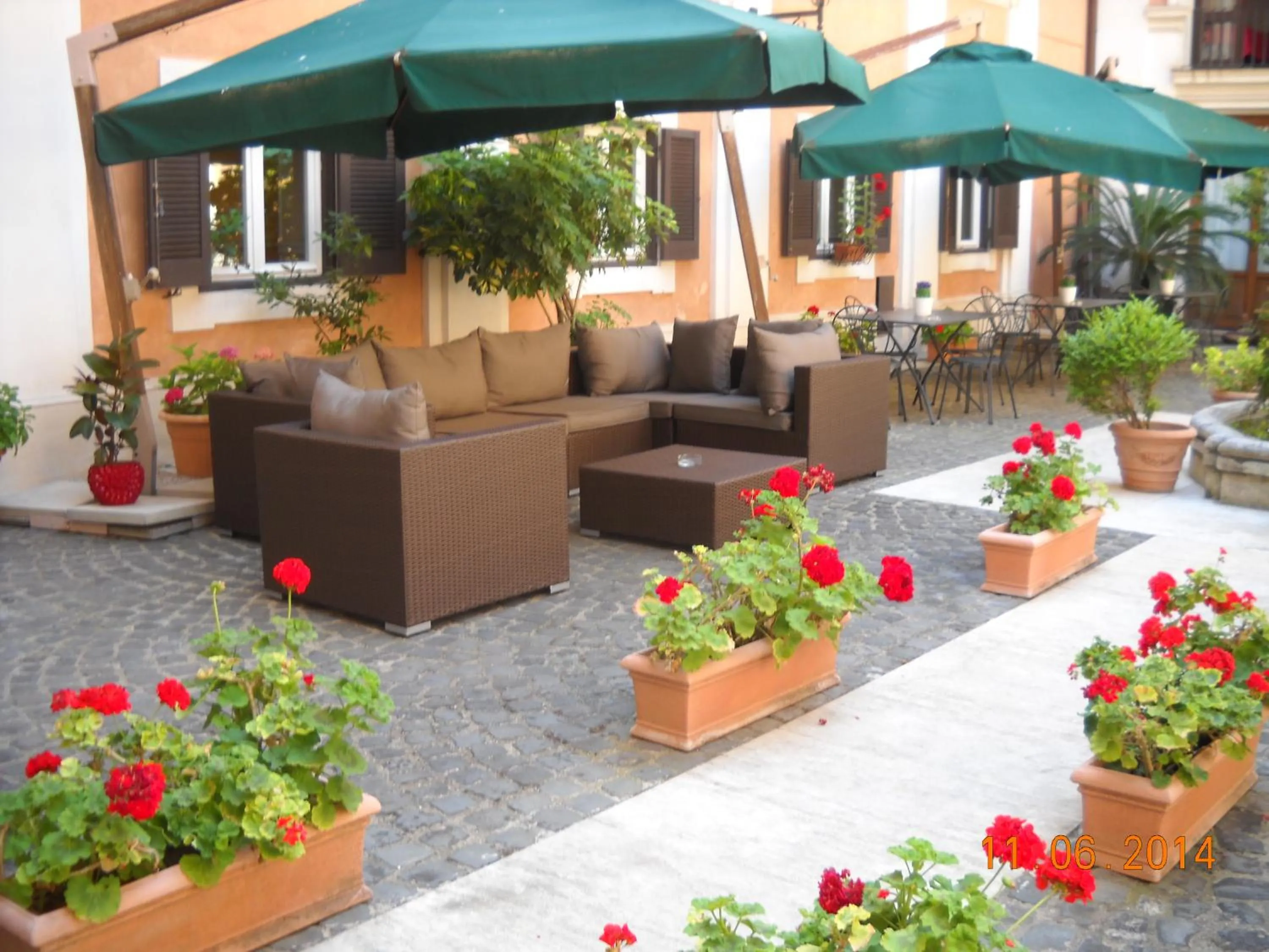 Patio in Relais Hotel Antico Palazzo Rospigliosi