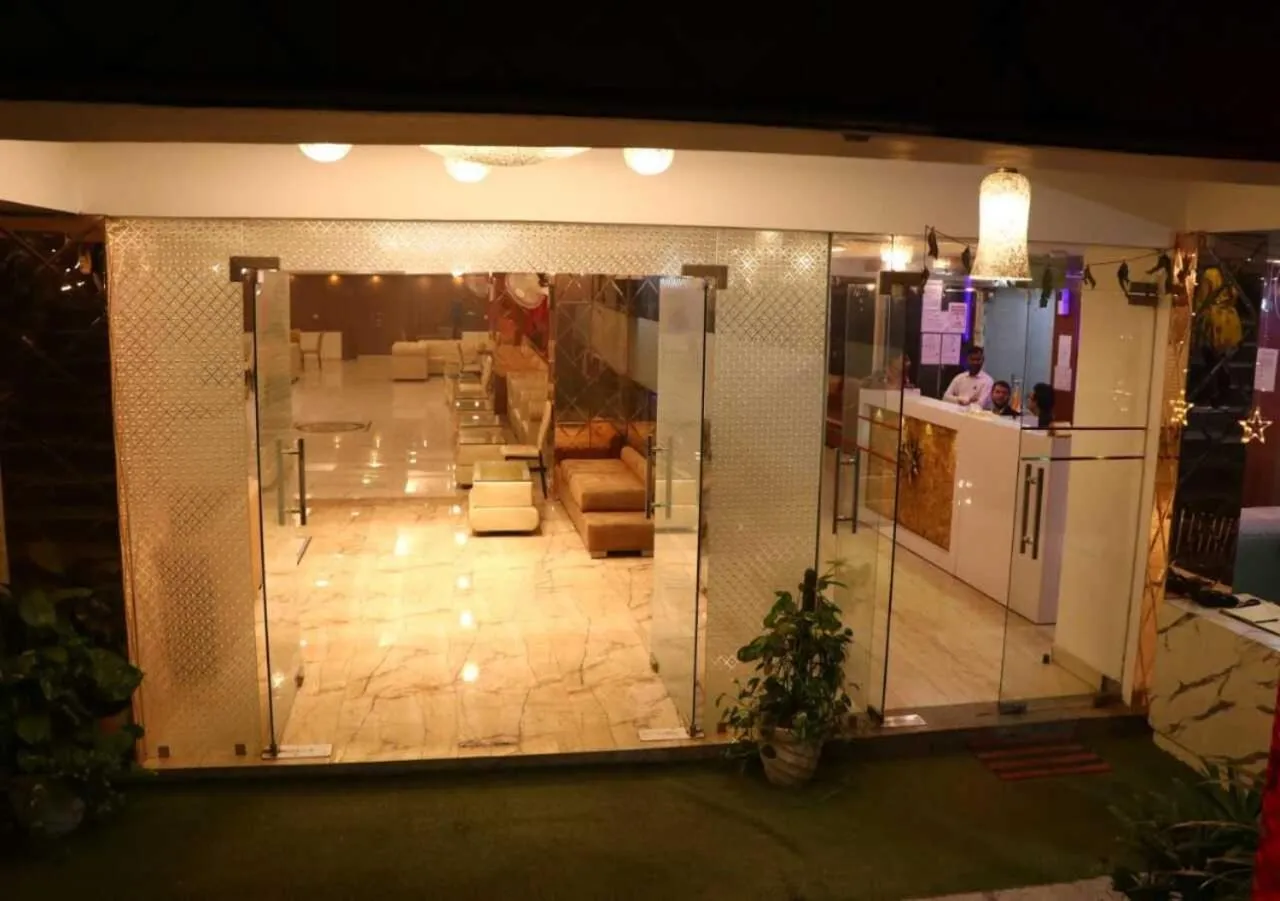 Facade/entrance in Hotel Haveli Palace