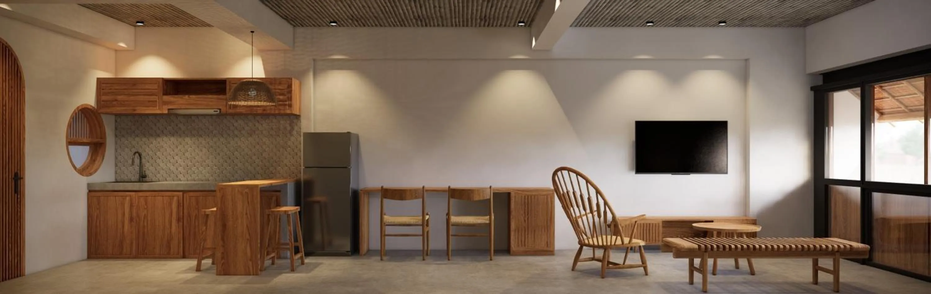 Decorative detail in TA Danang Boutique Hotel