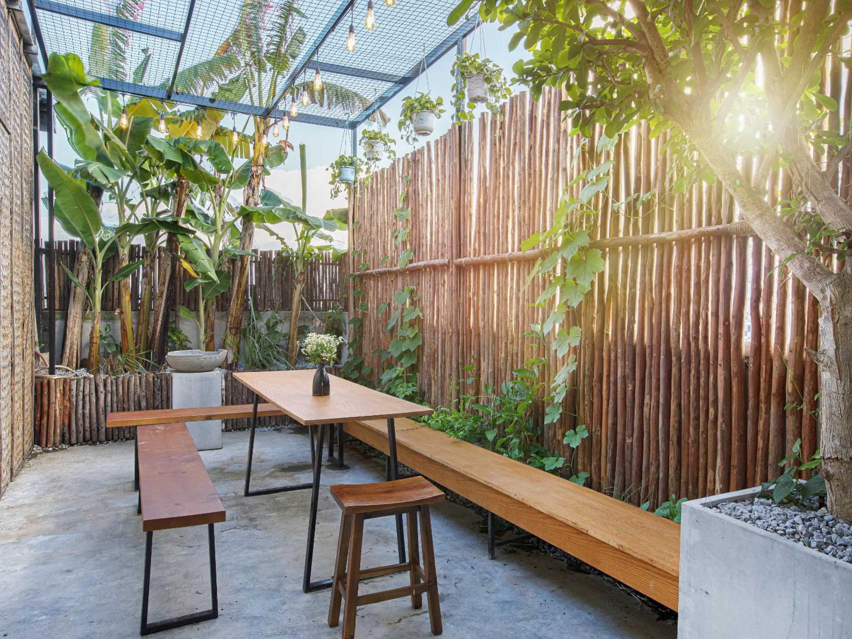Patio in TA Danang Boutique Hotel