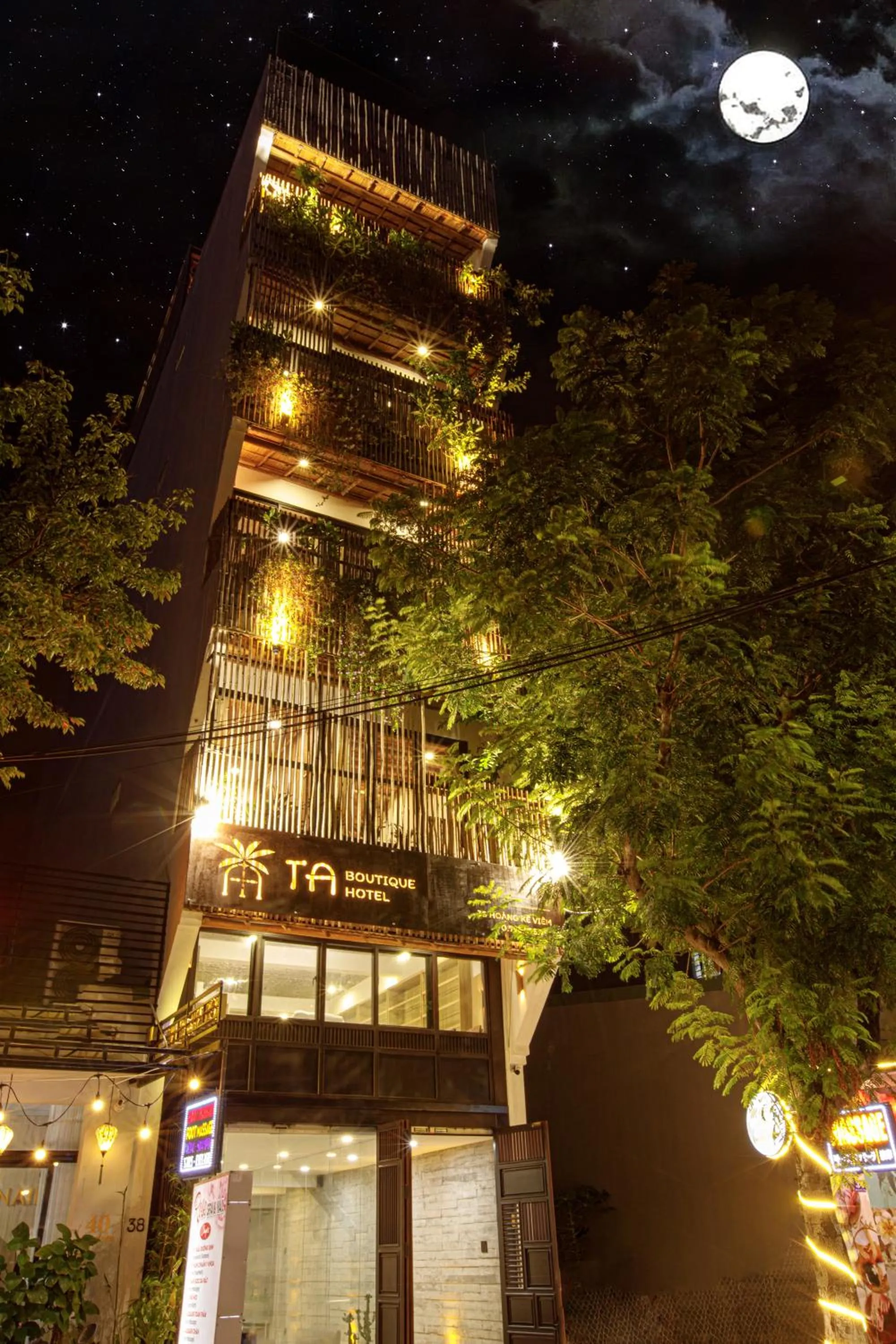 Property building in TA Danang Boutique Hotel
