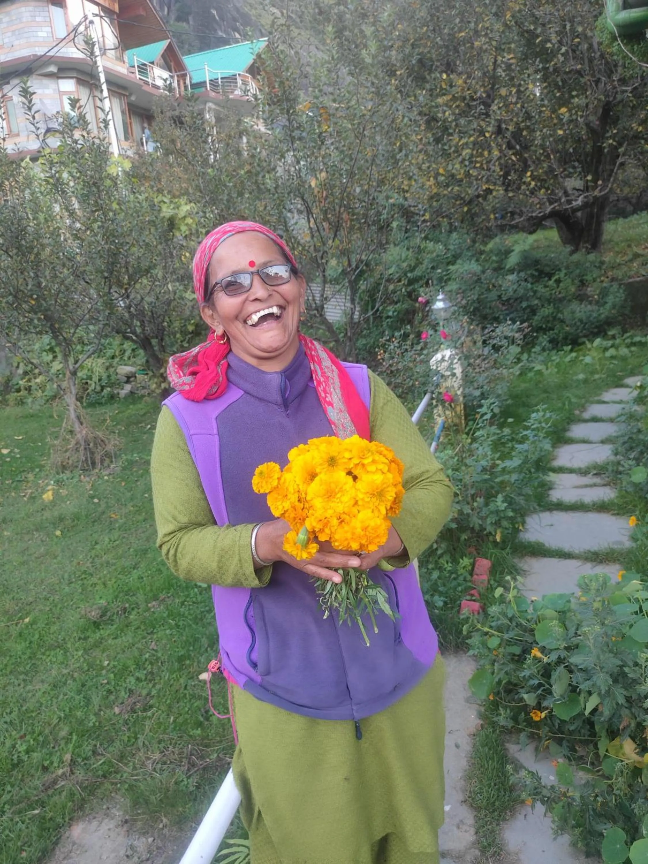 Spring in indian backpackers hostel