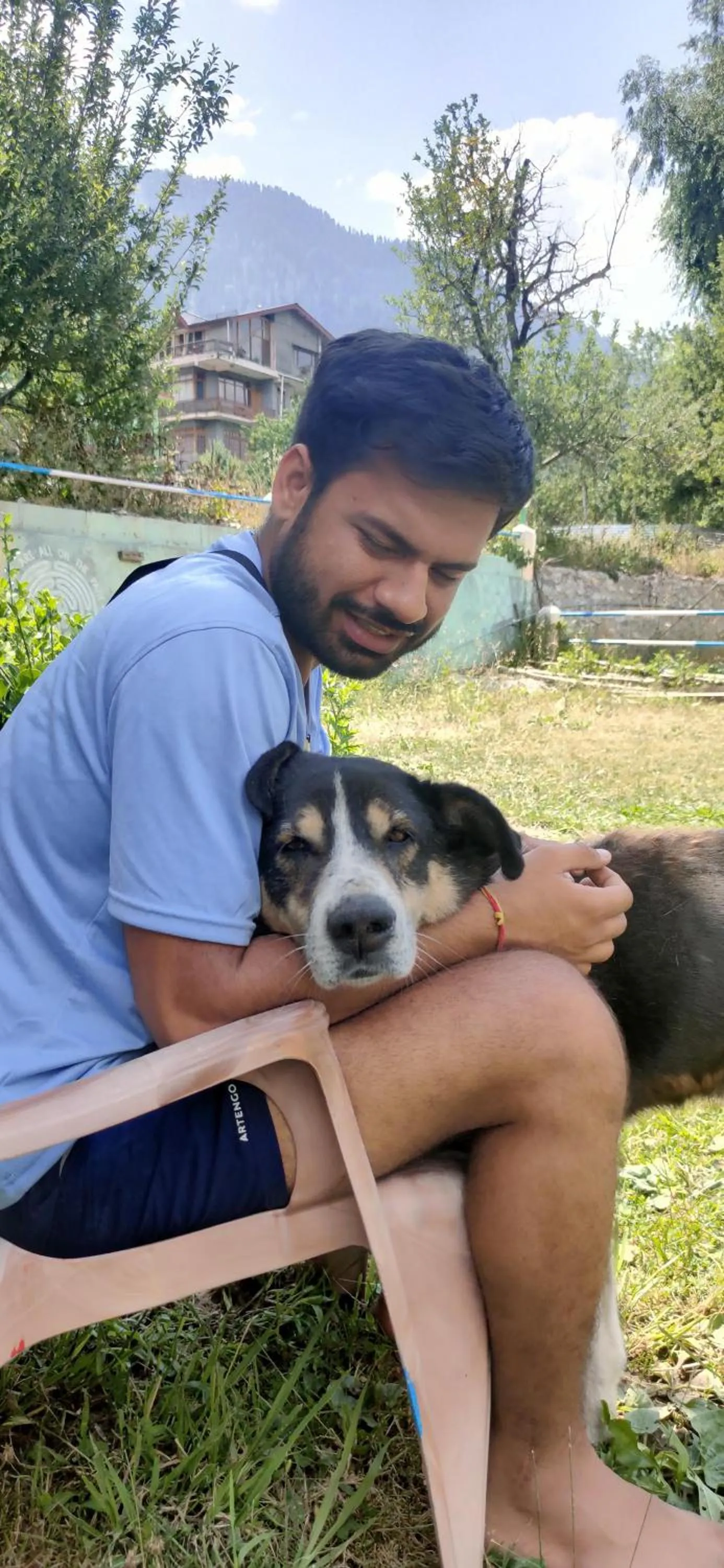 Pets in indian backpackers hostel