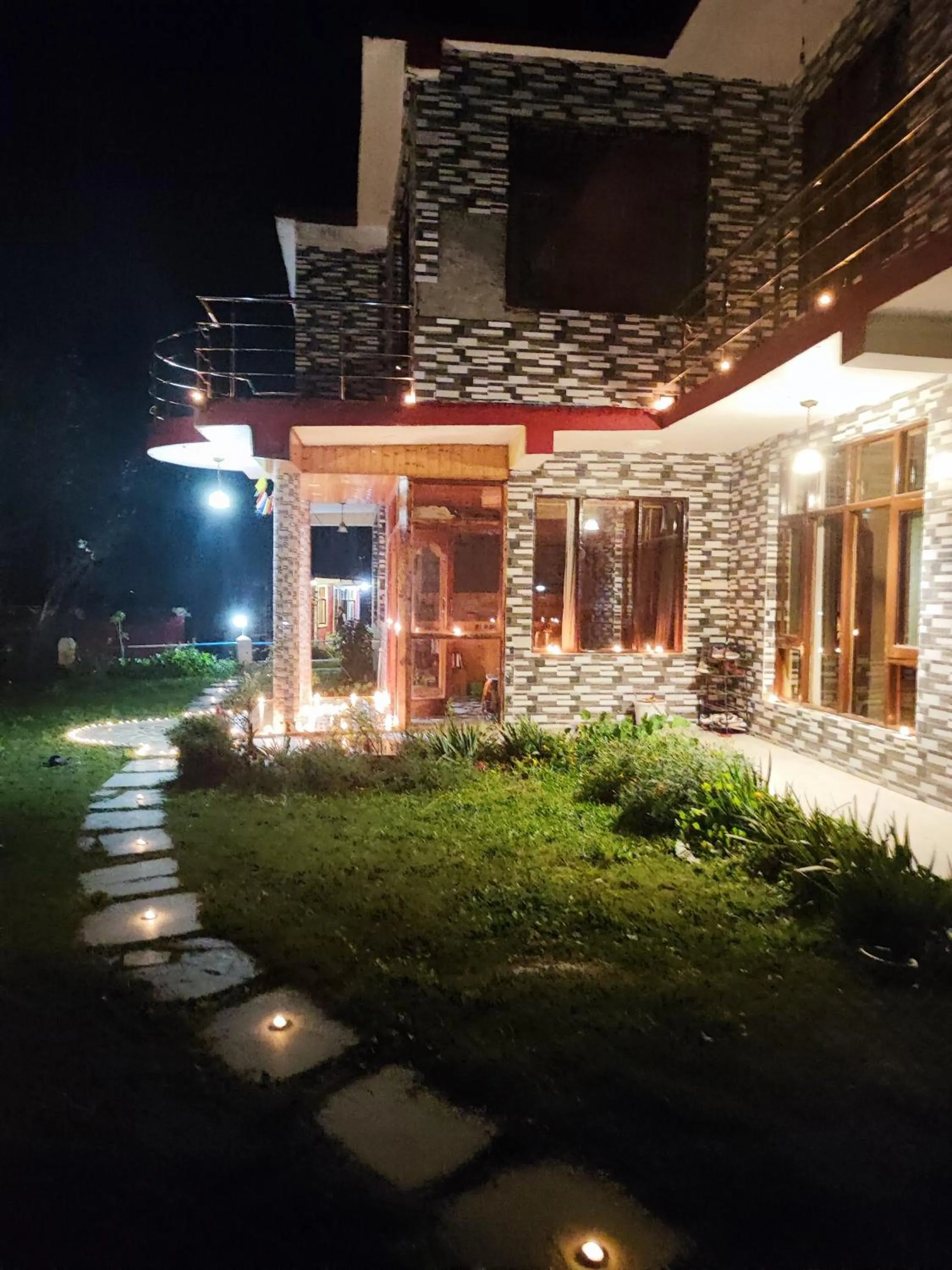 Property building in indian backpackers hostel