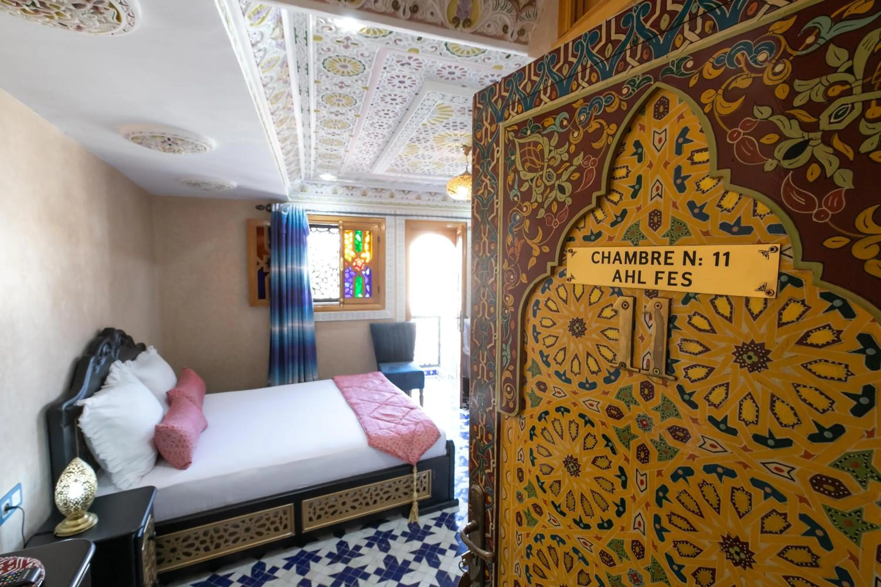 Bed in Hotel & Ryad DALILA