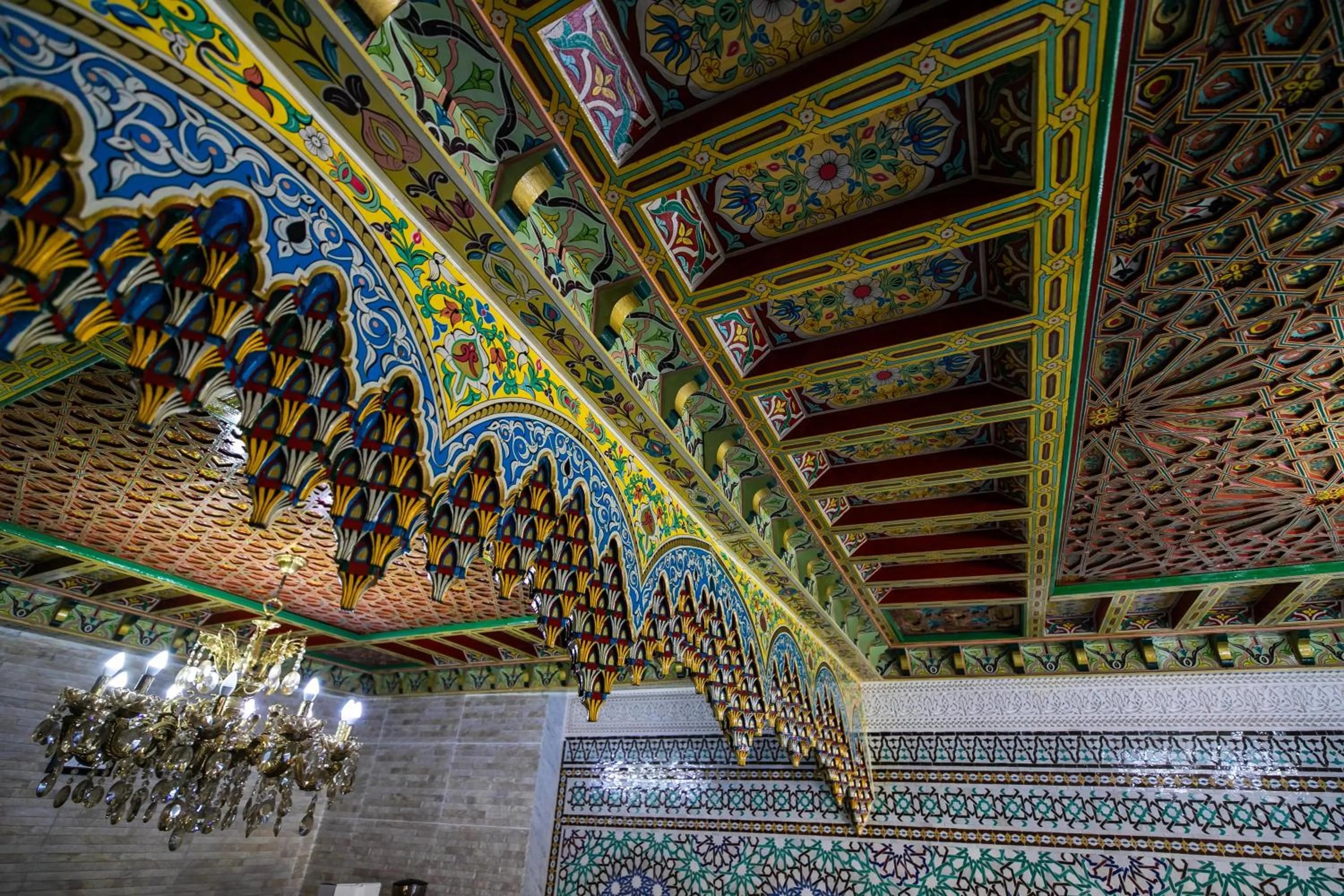 Decorative detail in Hotel & Ryad DALILA