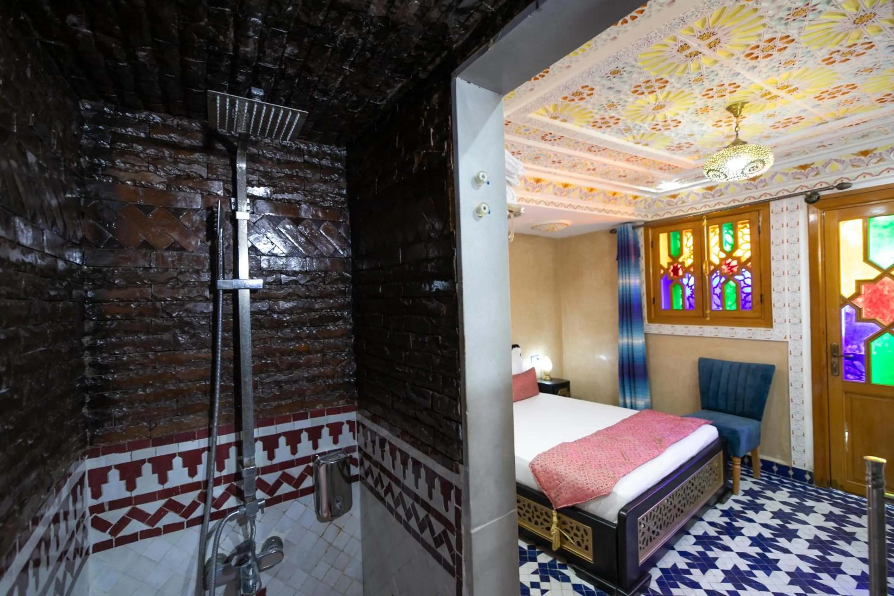 Bed in Hotel & Ryad DALILA