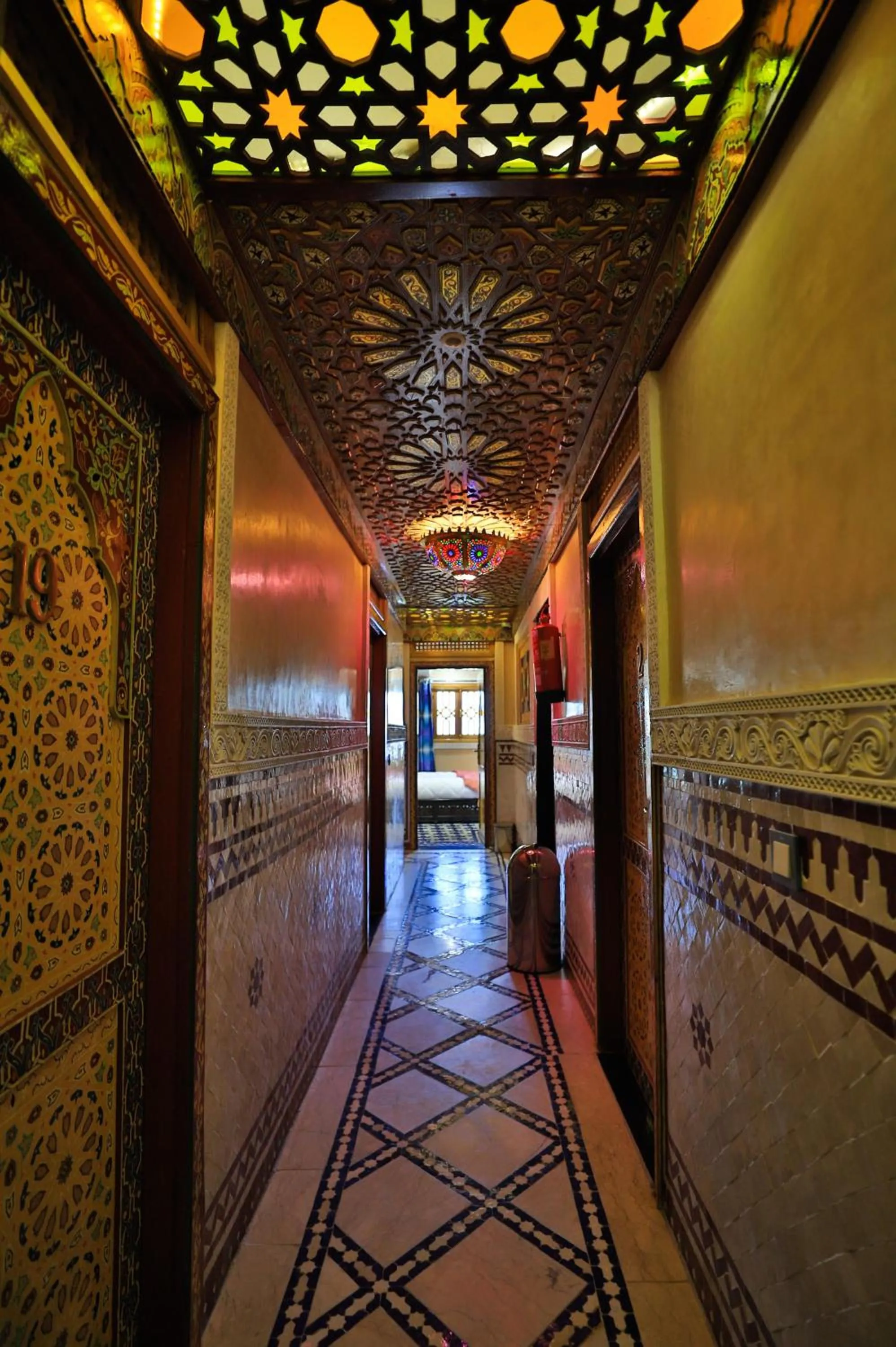 Lobby or reception in Hotel & Ryad DALILA