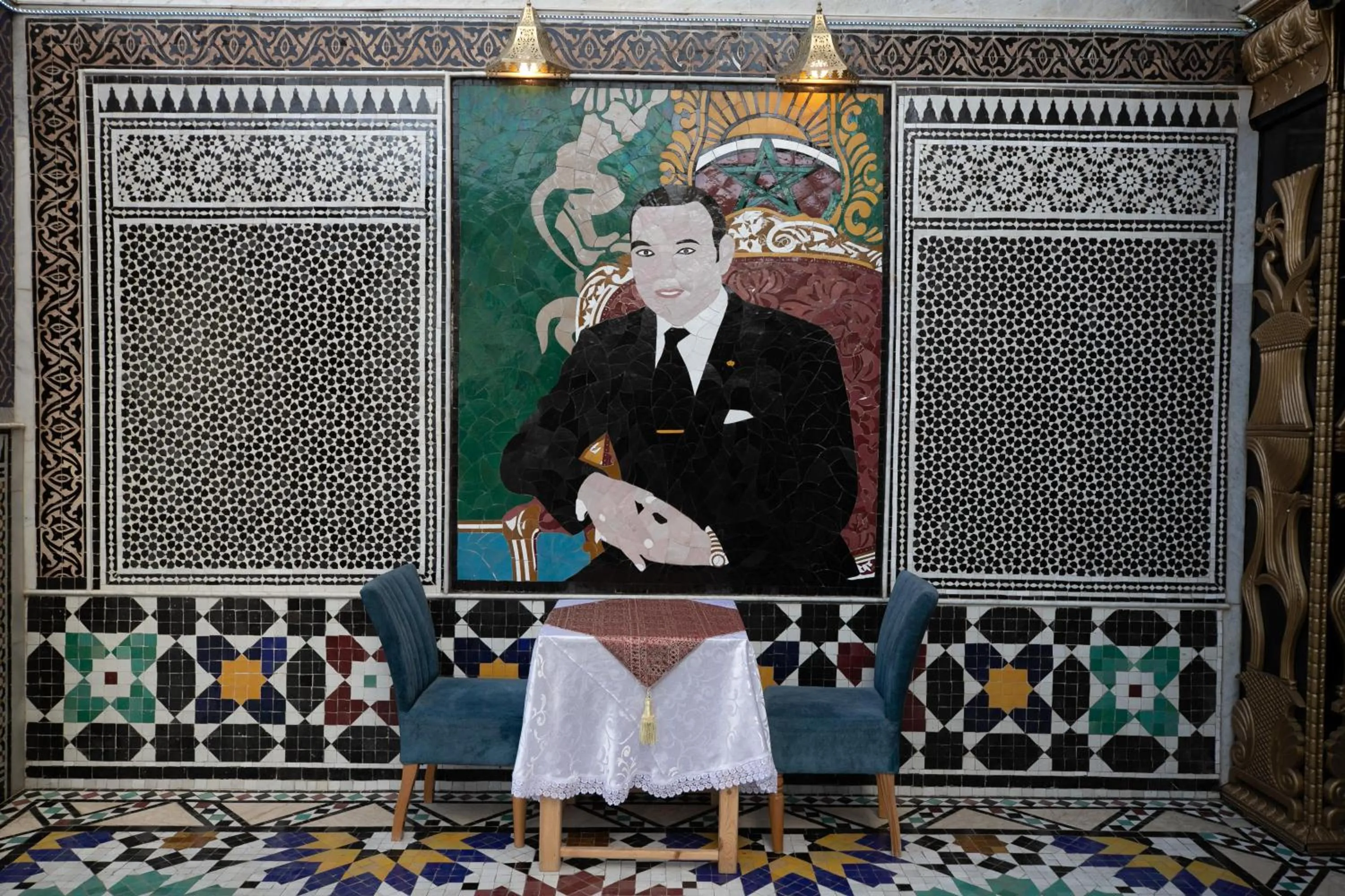 Restaurant/places to eat in Hotel & Ryad DALILA