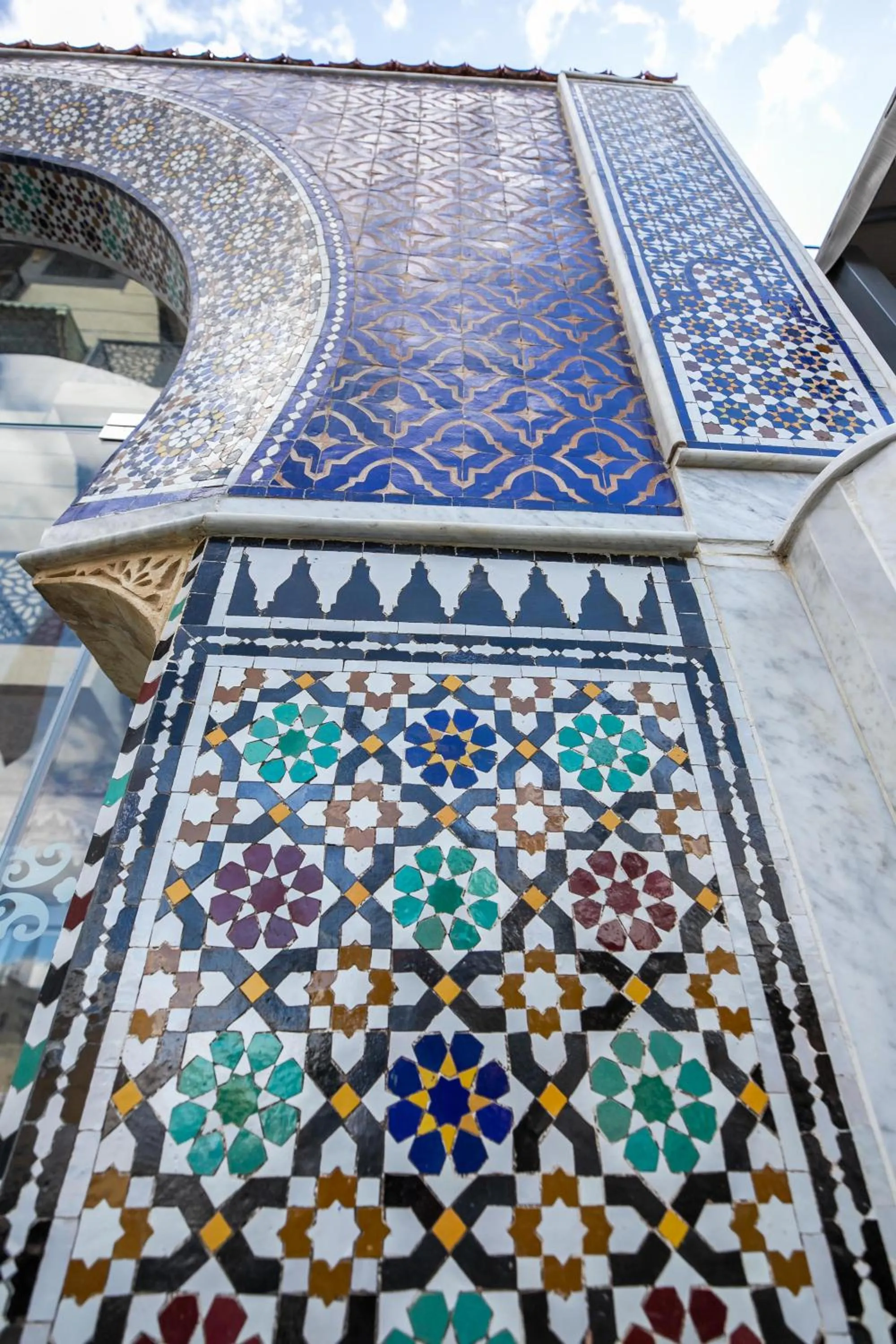 Decorative detail in Hotel & Ryad DALILA