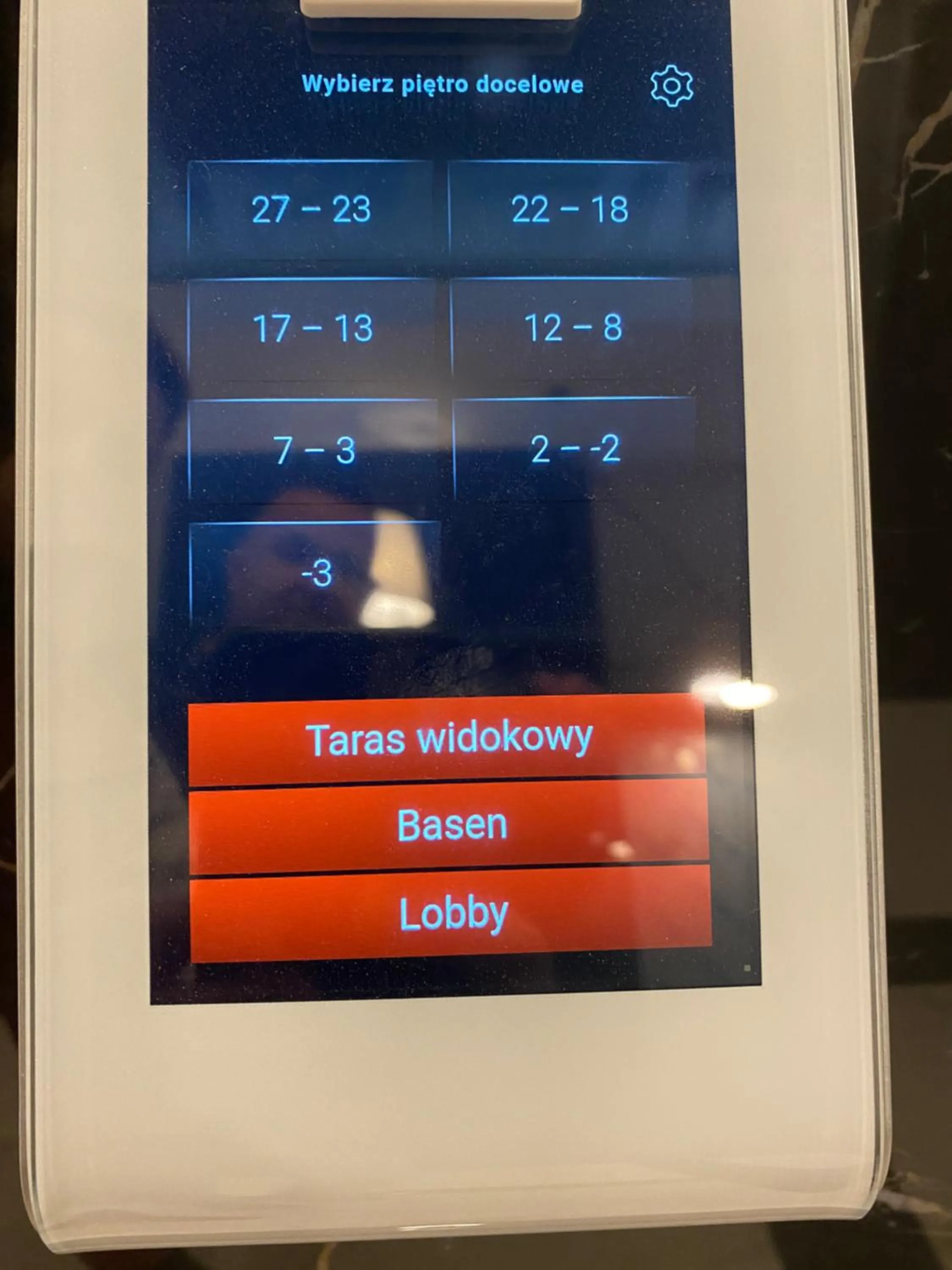 elevator in Apartamenty Hanza Tower Gold