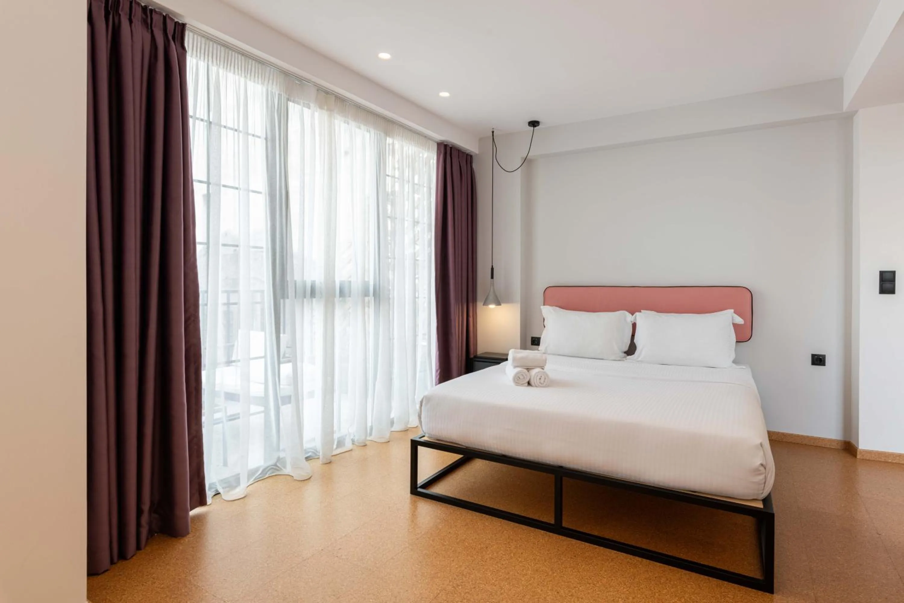 Photo of the whole room, Bed in PAREA Athens