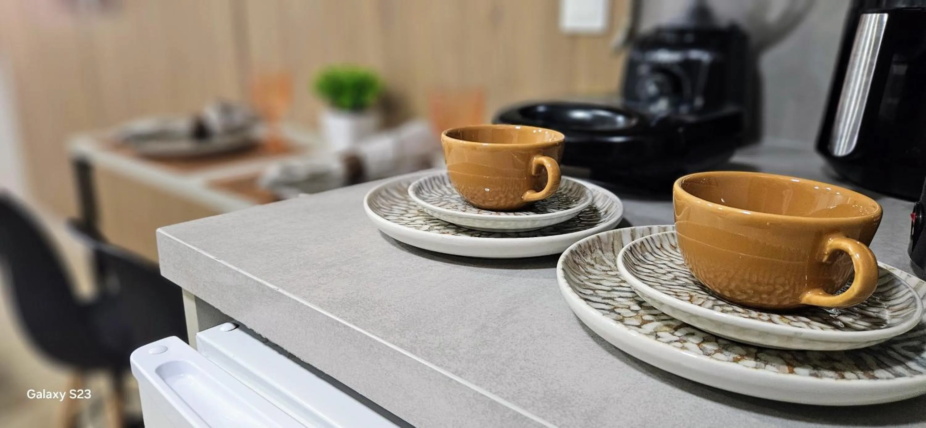 Coffee/tea facilities in Flats Bauten Cabo Branco