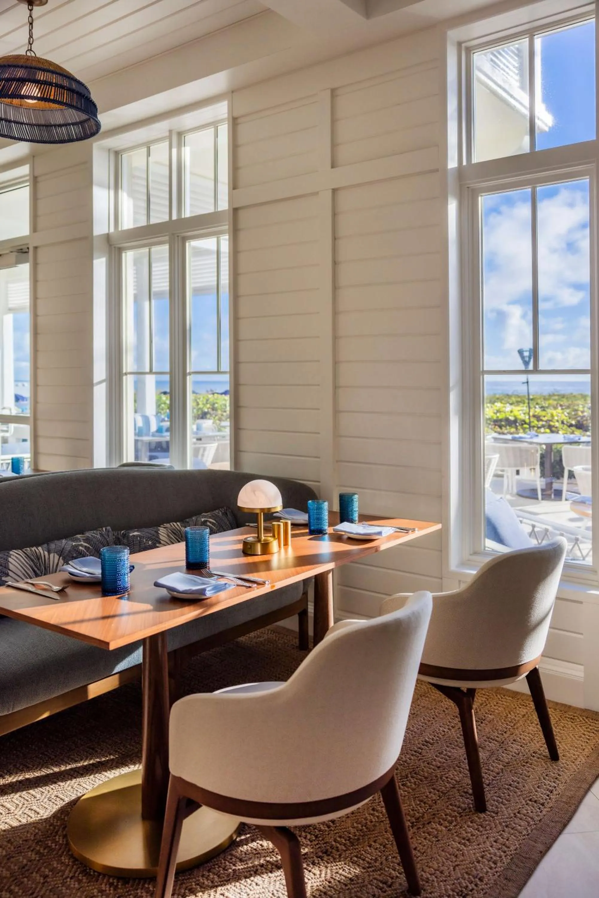 Dining area in The Seagate Hotel, Golf & Beach Club, Autograph Collection