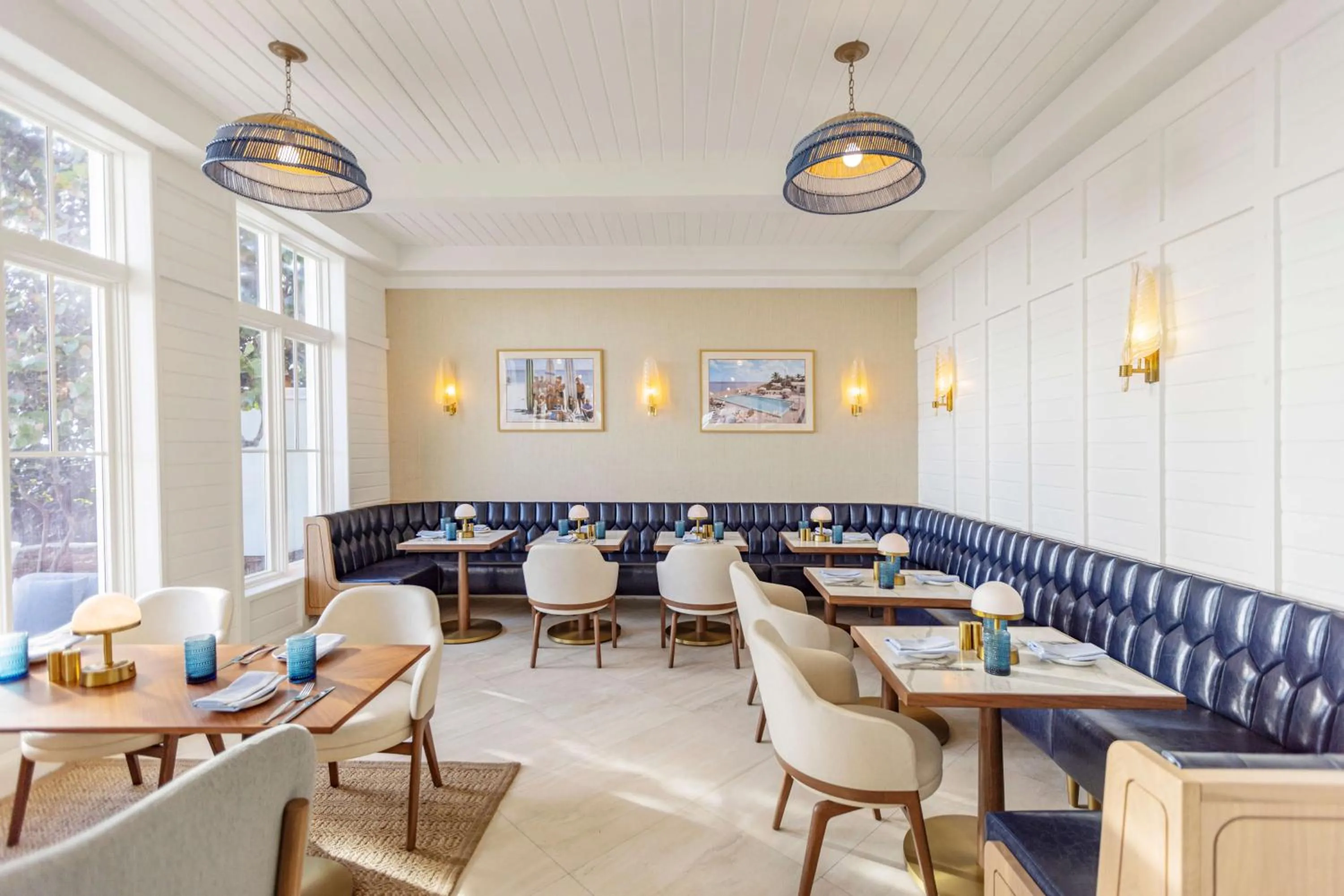 Dining area in The Seagate Hotel, Golf & Beach Club, Autograph Collection